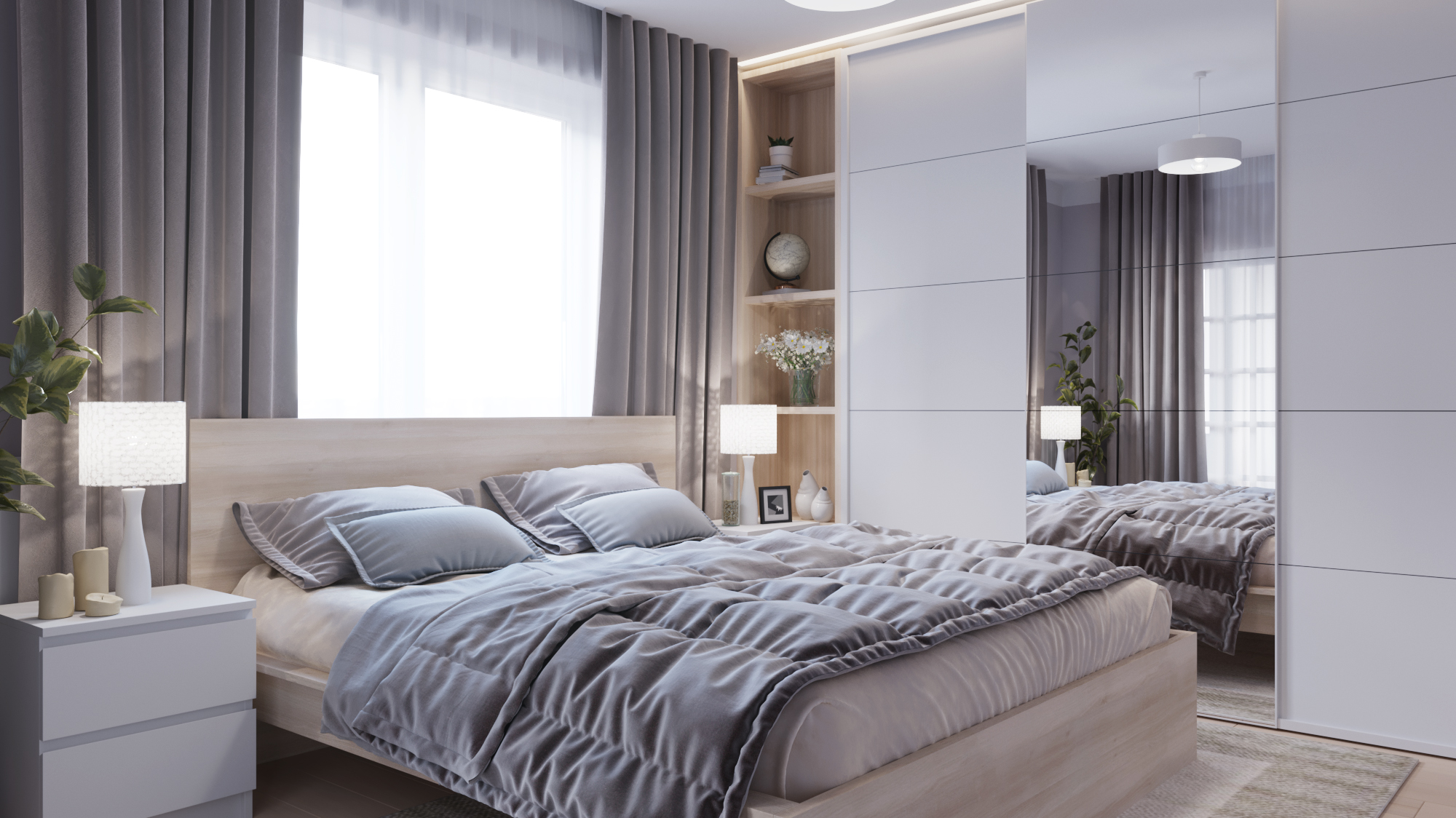 sypialnia nowoczesna 2021