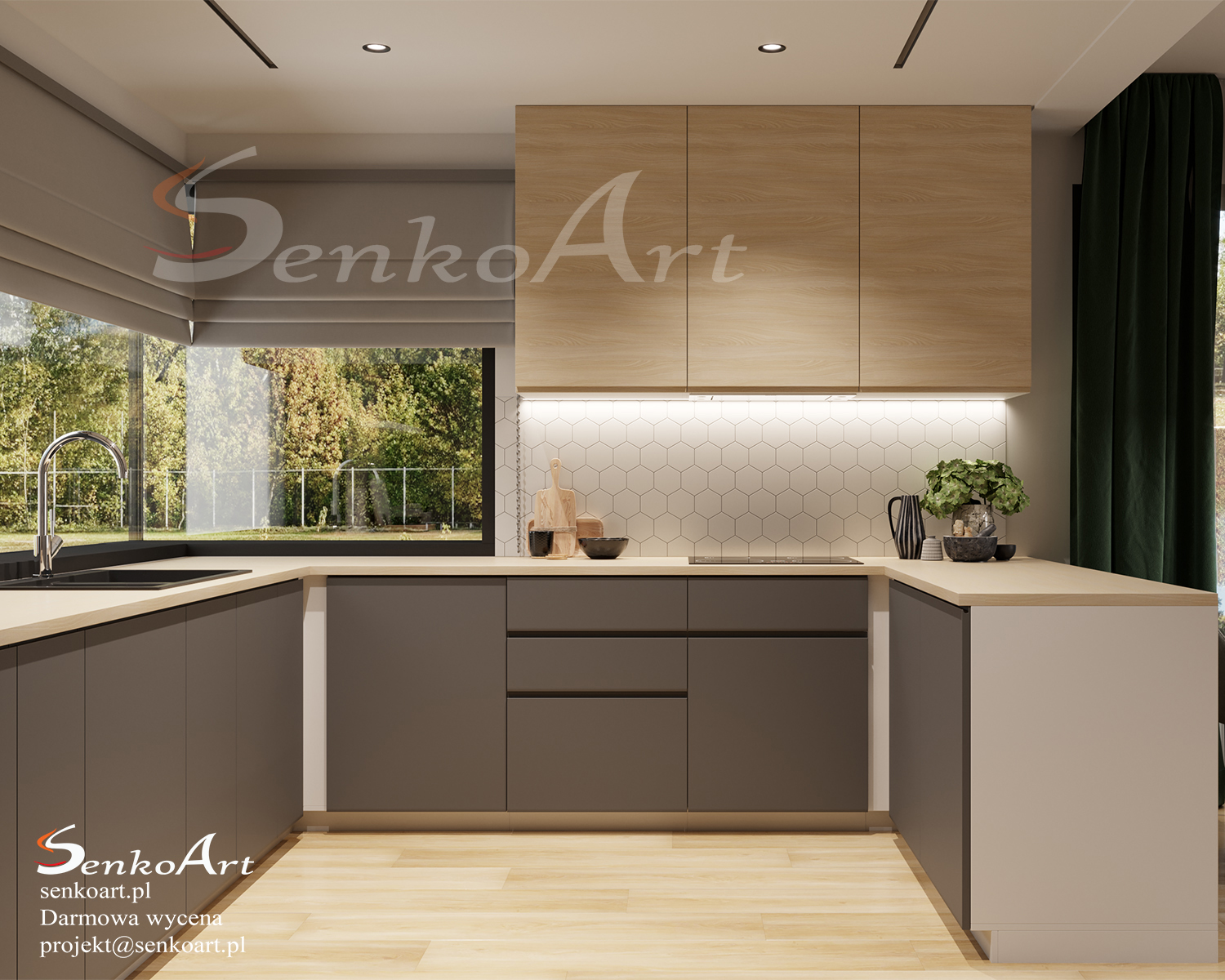 projektowanie kuchni w nowoczesnym stylu