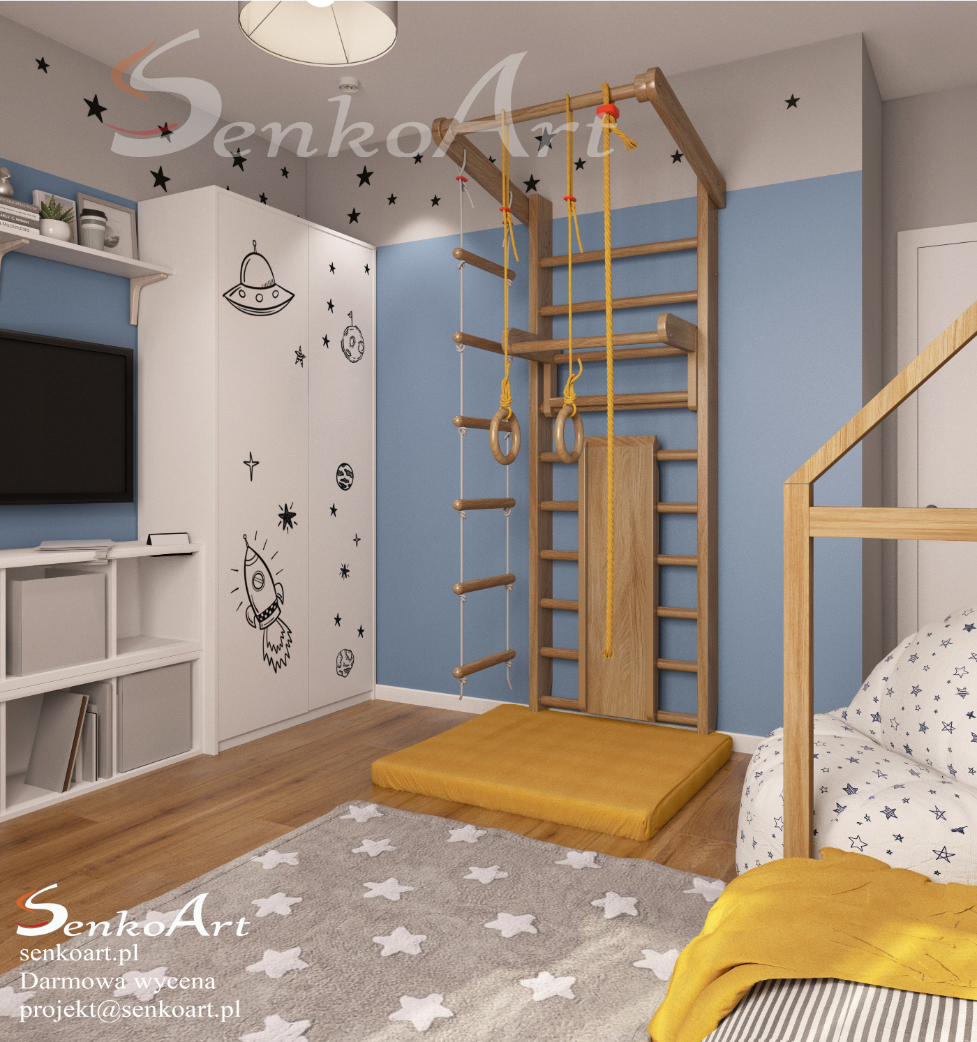 Pokoj dzieciecy dla chlopca