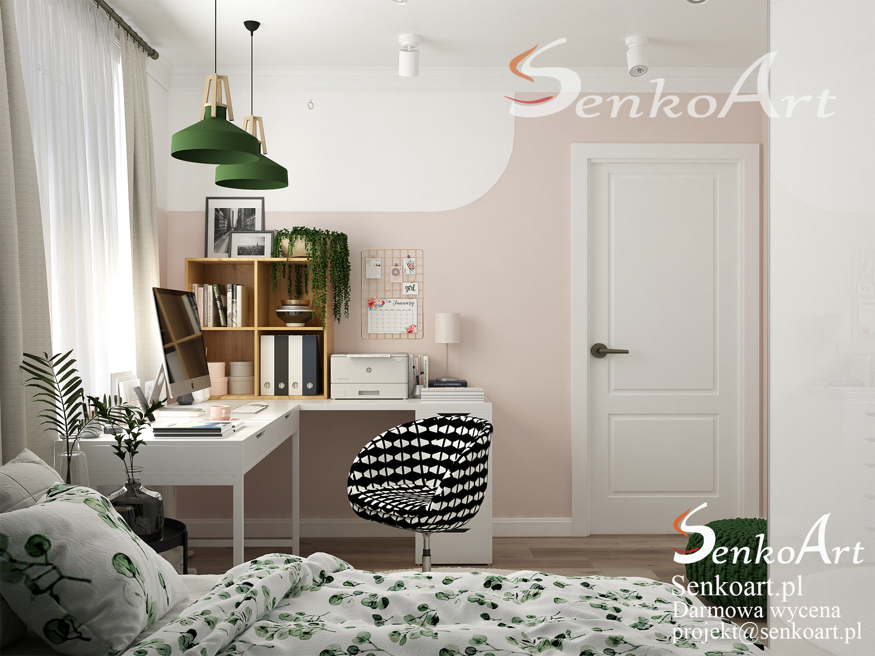 pokój dziecięcy dla dziewczynki