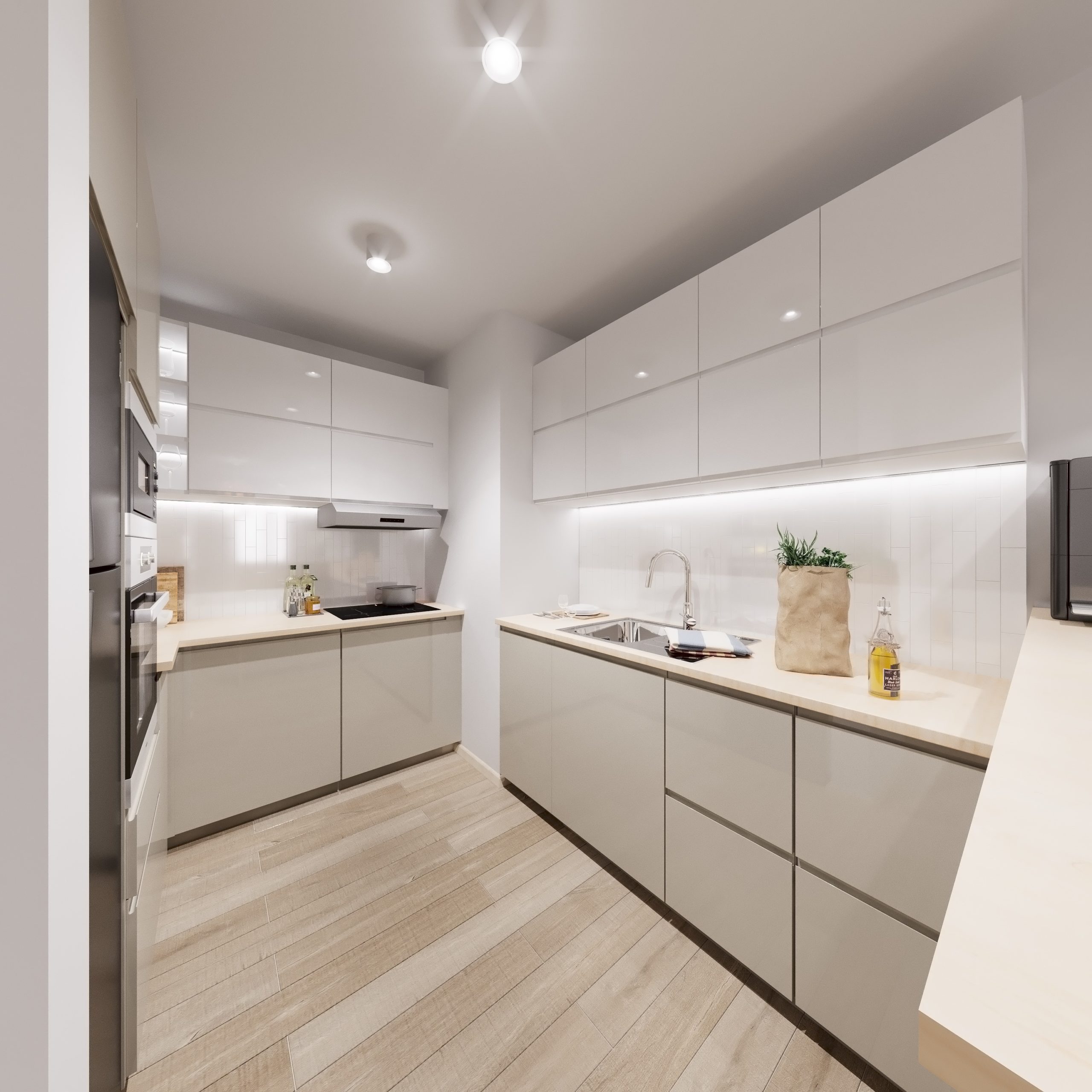 Projekt kuchni fot. Senkoart Design