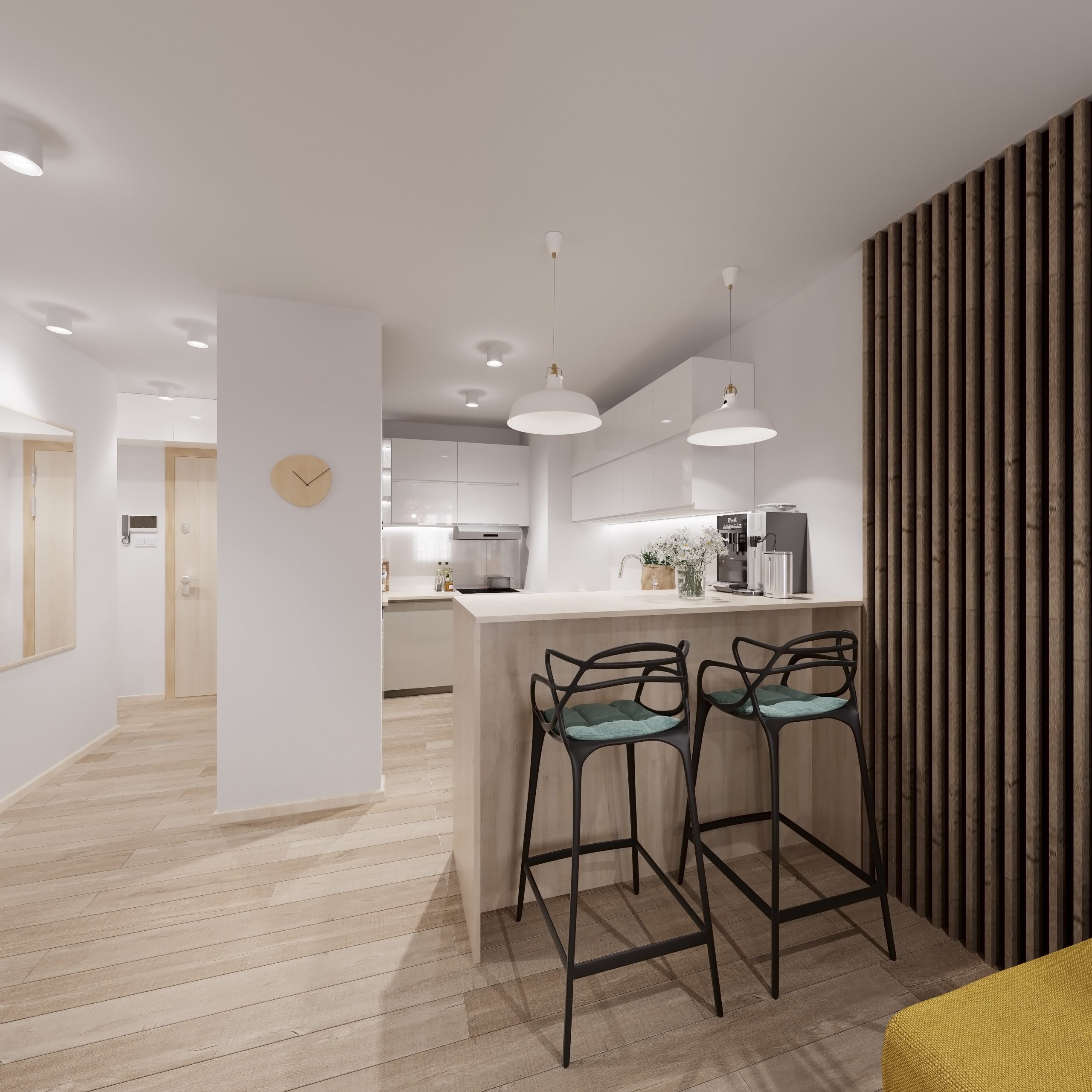 Projekty kuchni z salonem