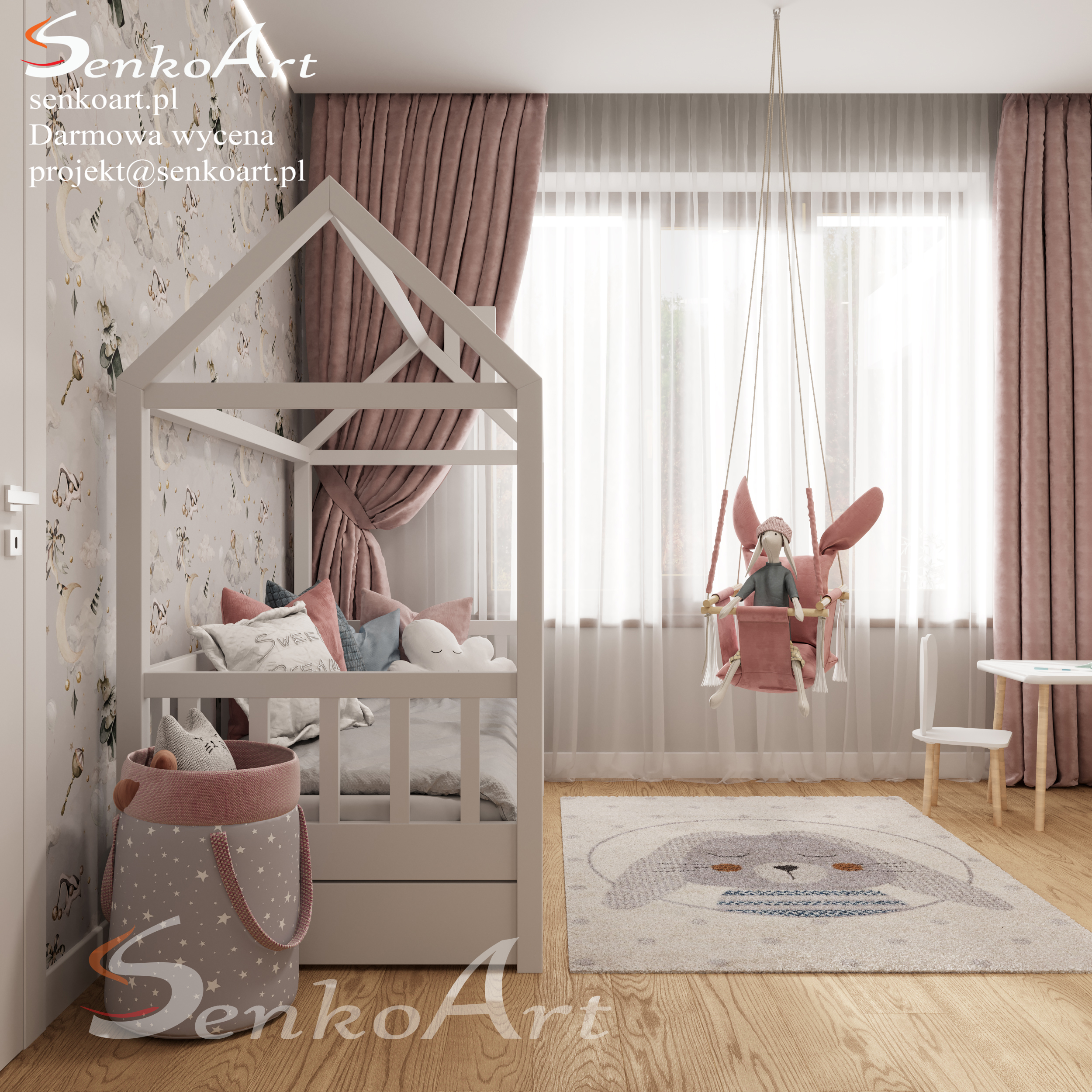 Pokój dziecięcy dla dziewczynki