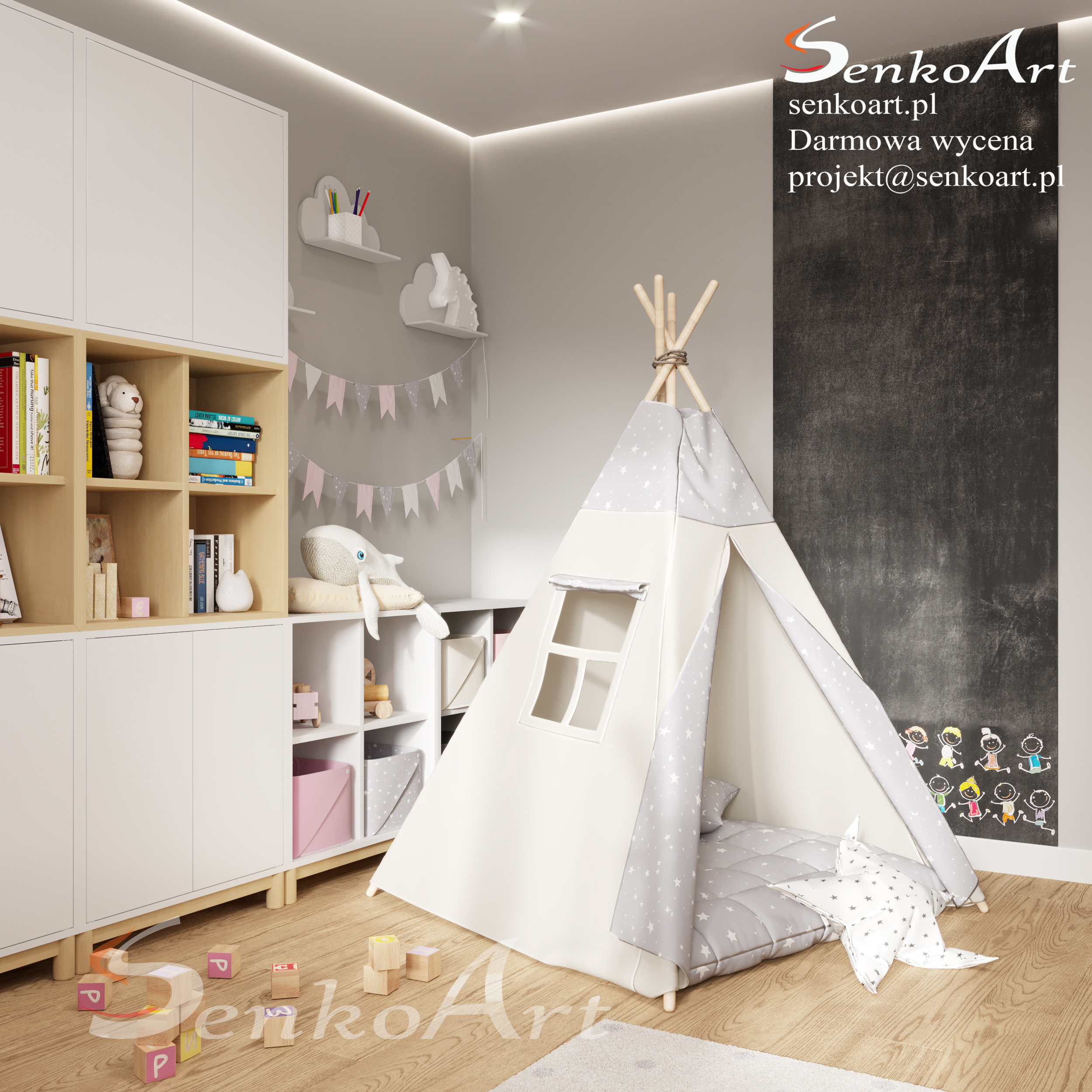 Pokój dziecięcy dla dziewczynek