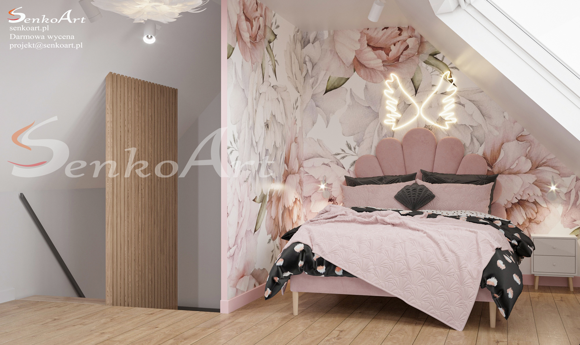 Projekt pokoju dziewczynki online