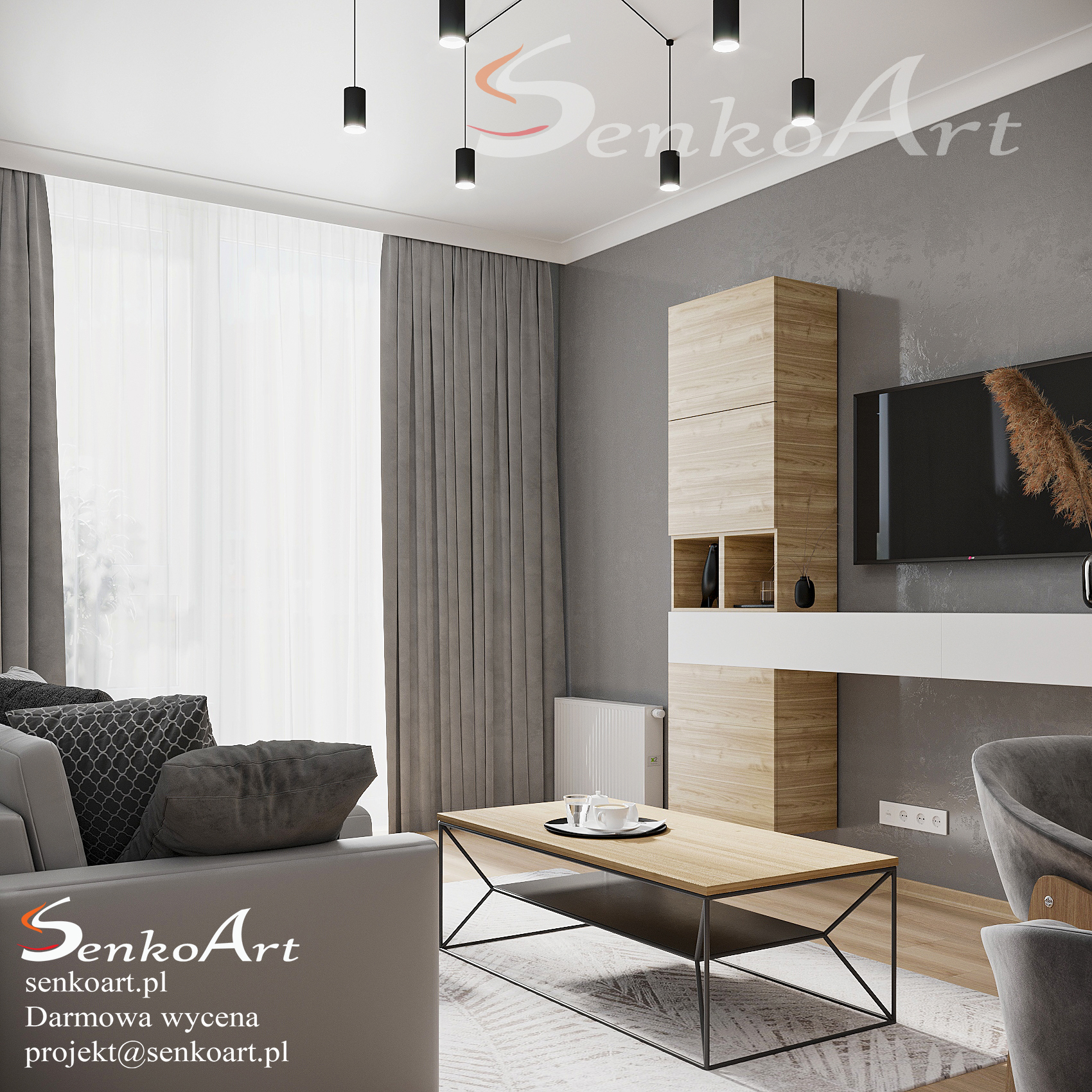 projektowanie salonu online fot. Senkoart Design