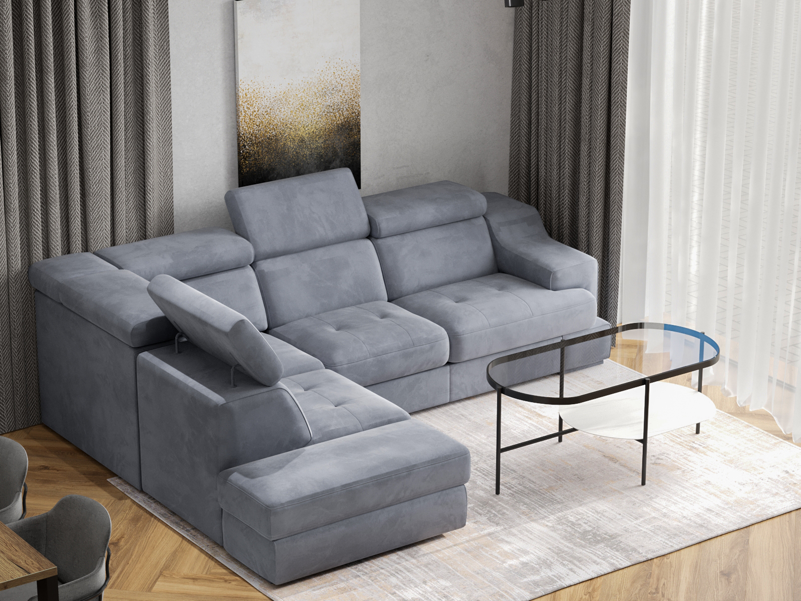 aranżacja salonu w domu