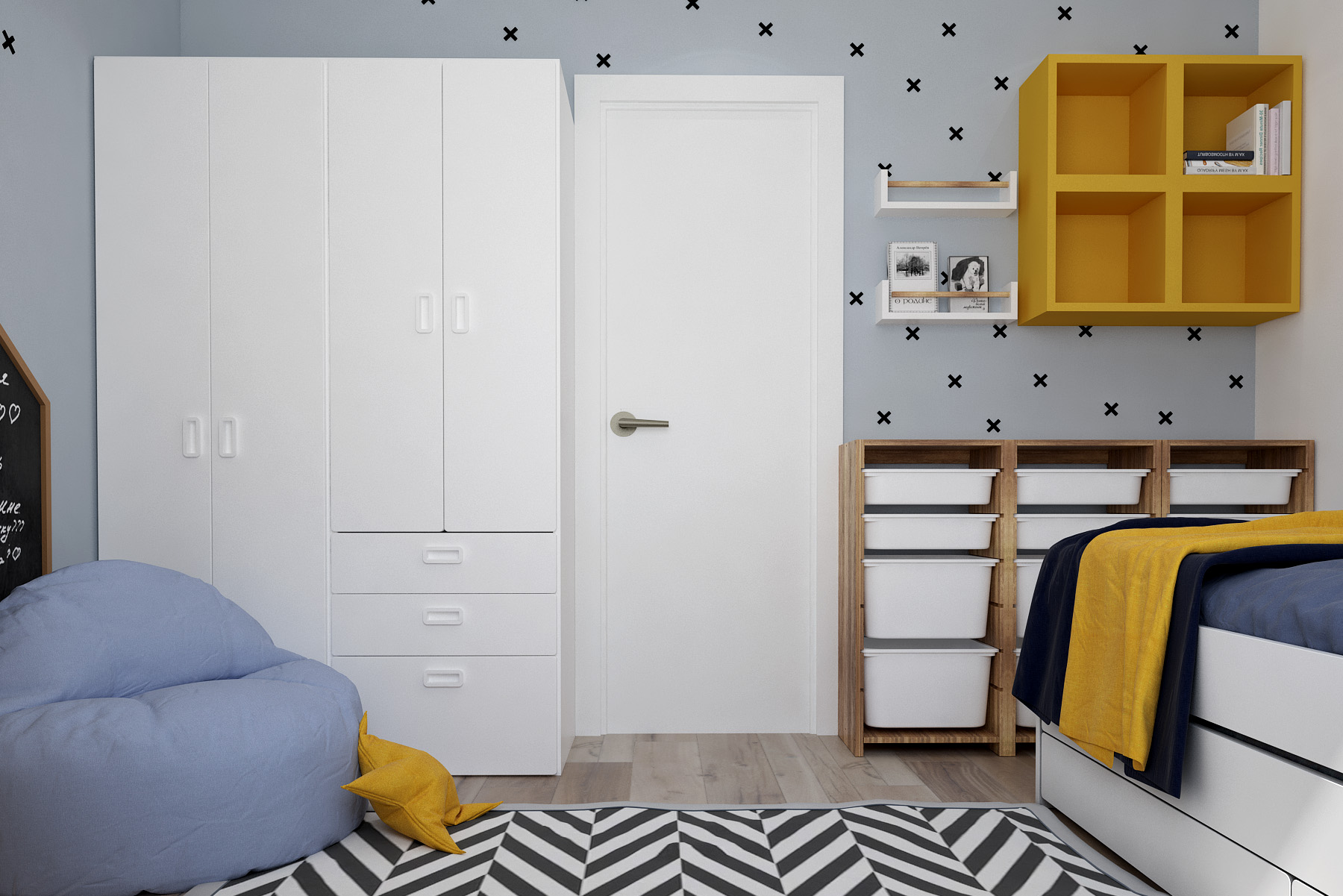 projekt pokoju dziecięcego