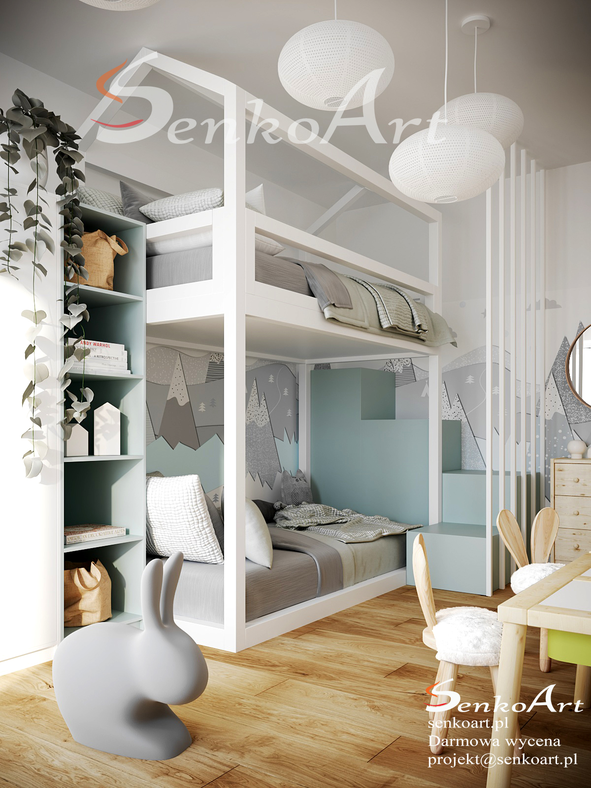 pokój dla dziewczynek