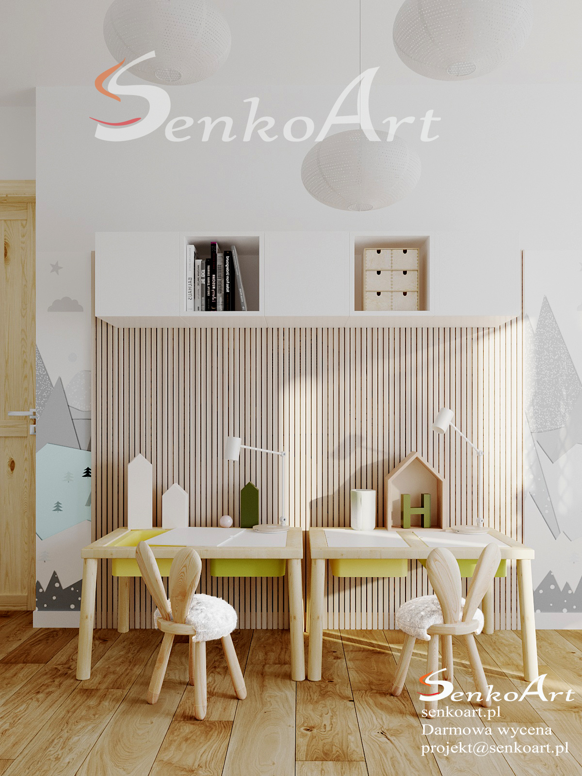 Projekt pokoju dziecięcego 