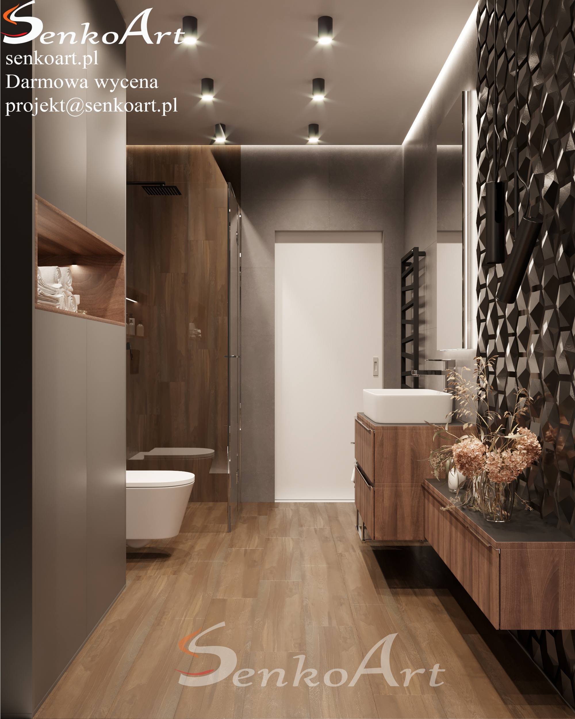 łazienka projekt