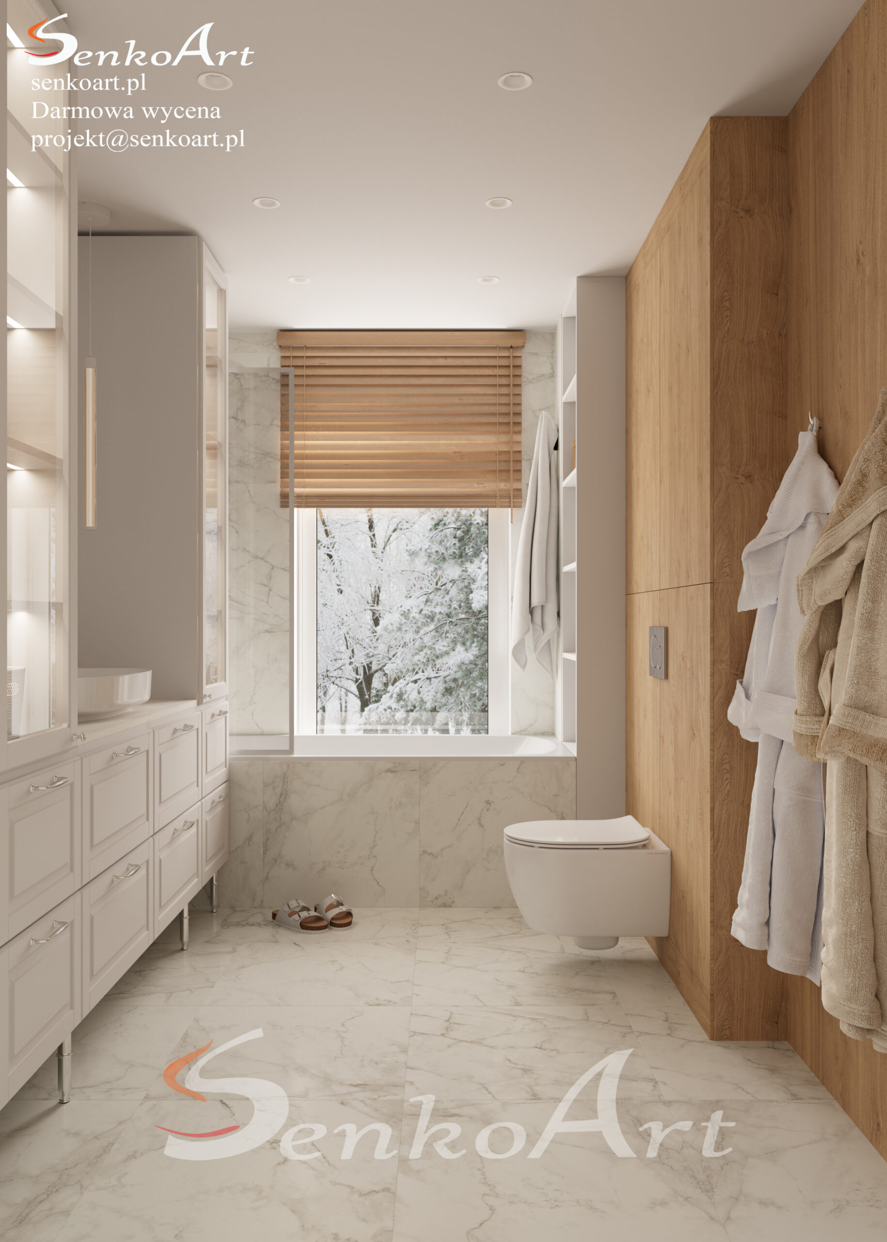 Łazienka projekt 