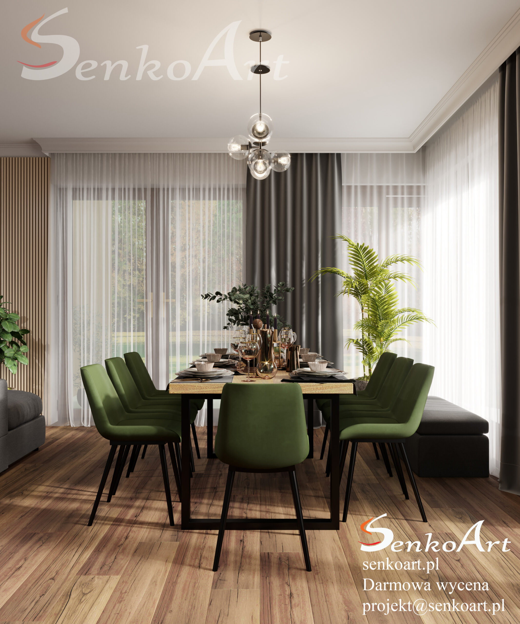 salon z aneksem kuchennym