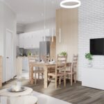 salon z aneksem kuchennym