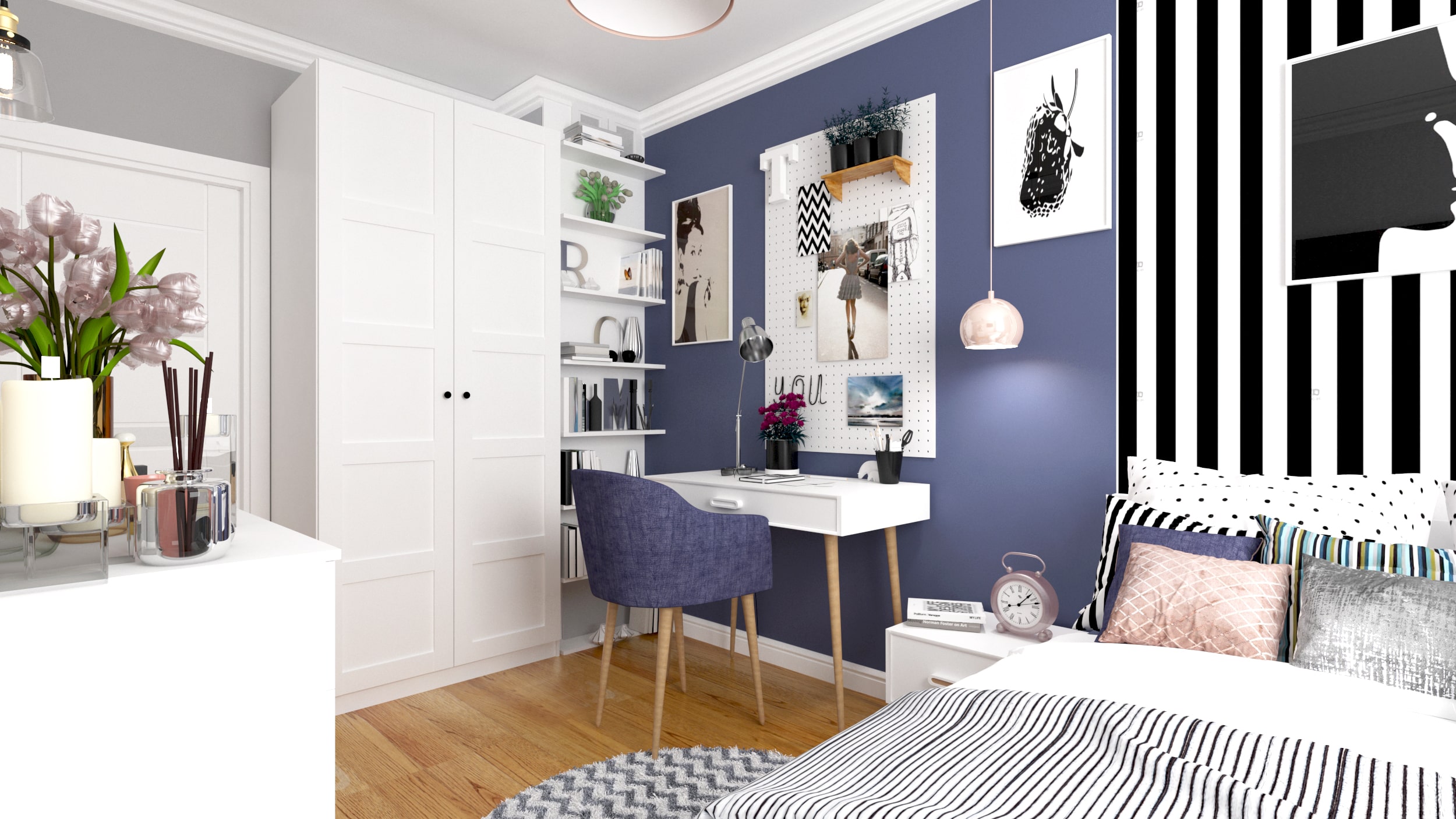 pokój dla dziewczynki 12 lat