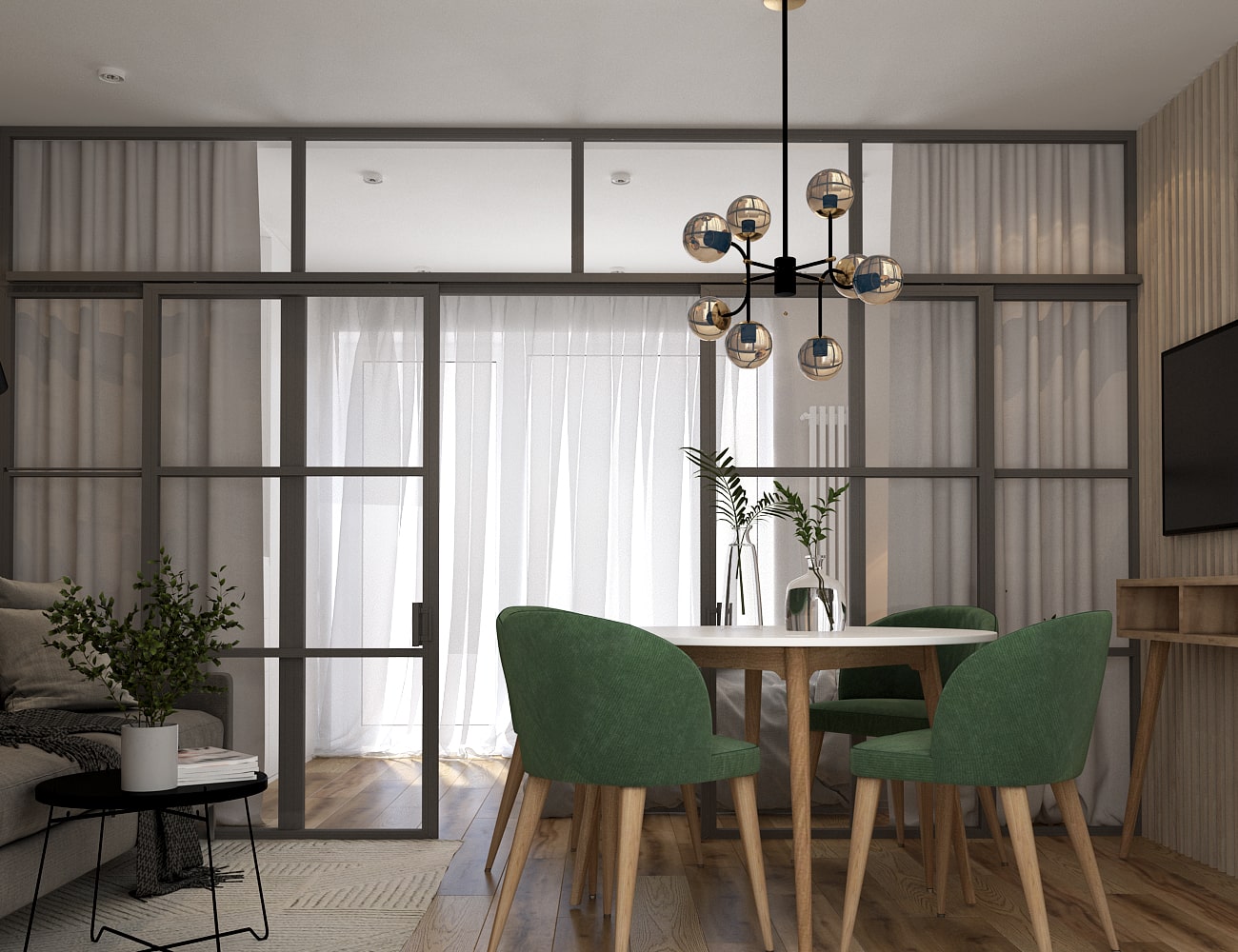 projekt domu parterowego 70m2