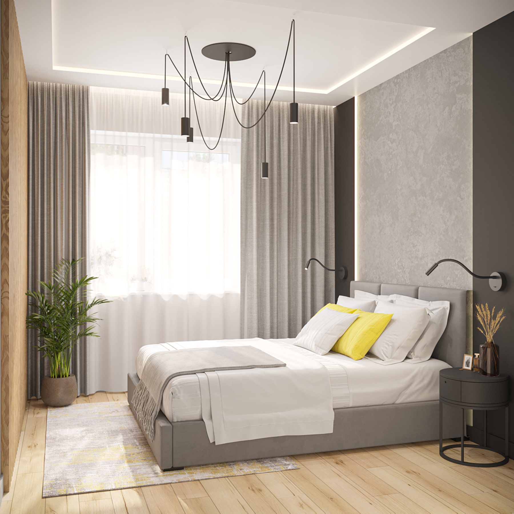 Projekt mieszkania w stylu loft