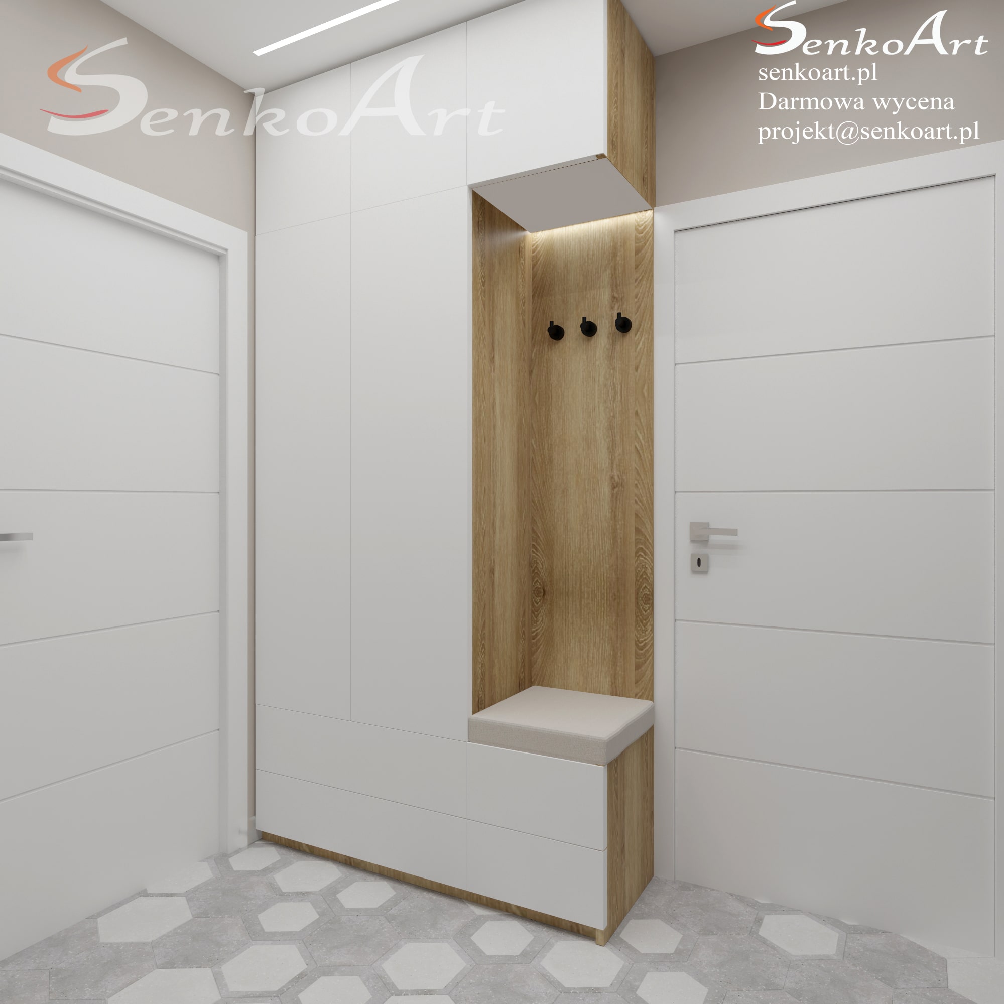 Aranżacja przedpokoju