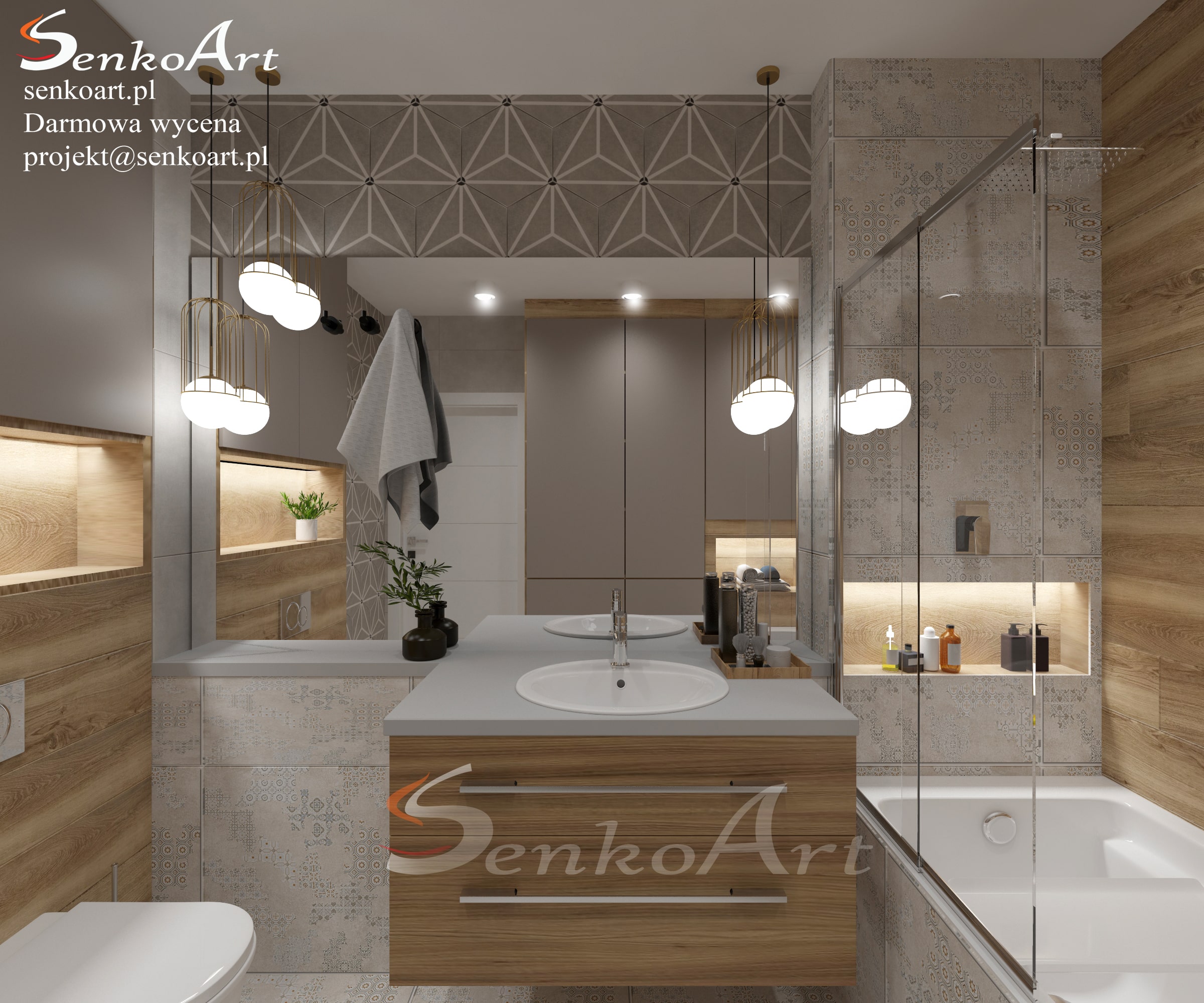 Łazienka z prysznicem