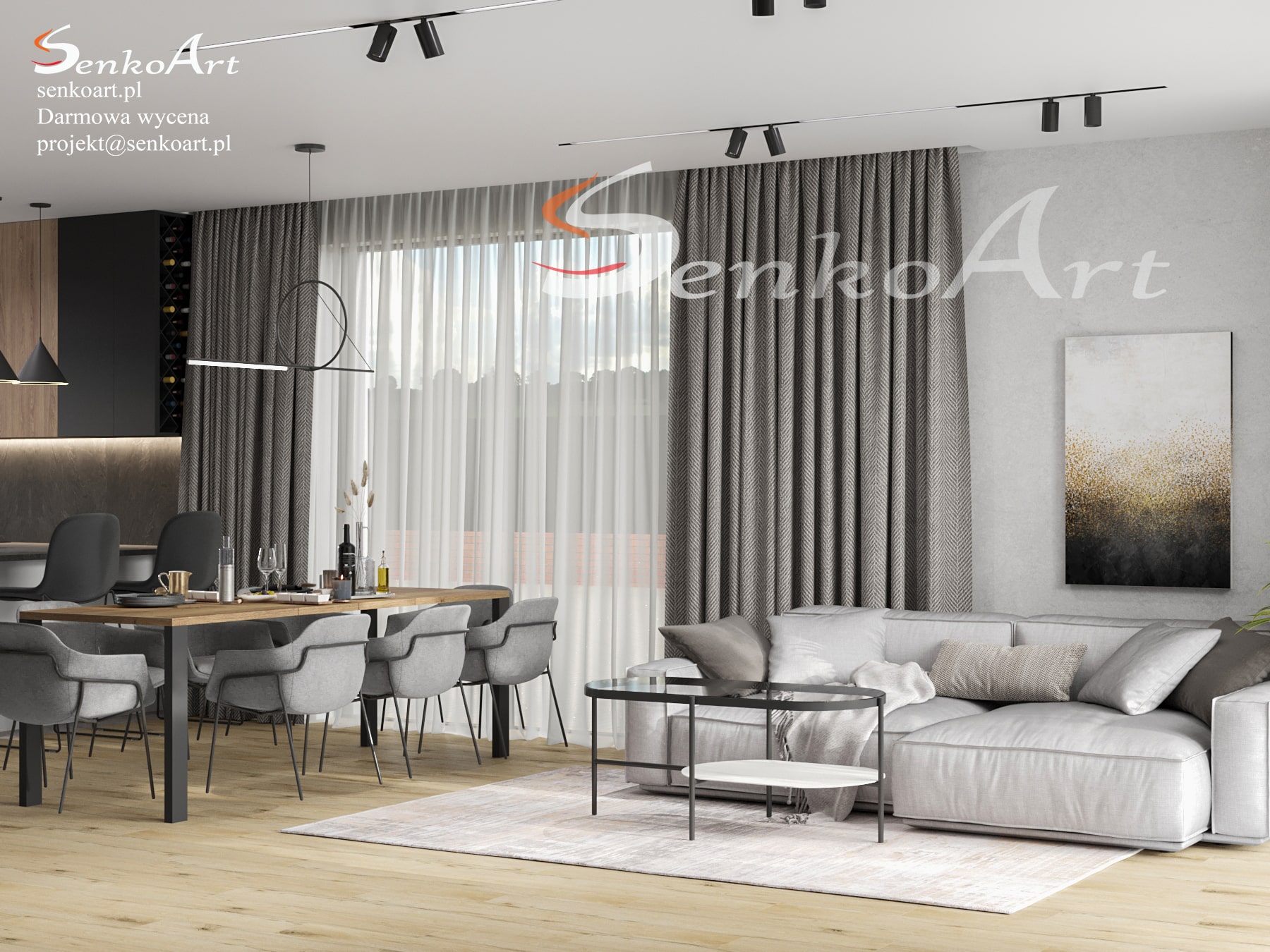 Projekt Domu Parterowego do 70 m2