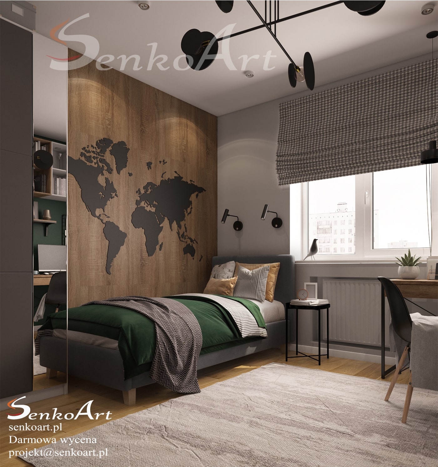 pokój dla chłopca 7 lat