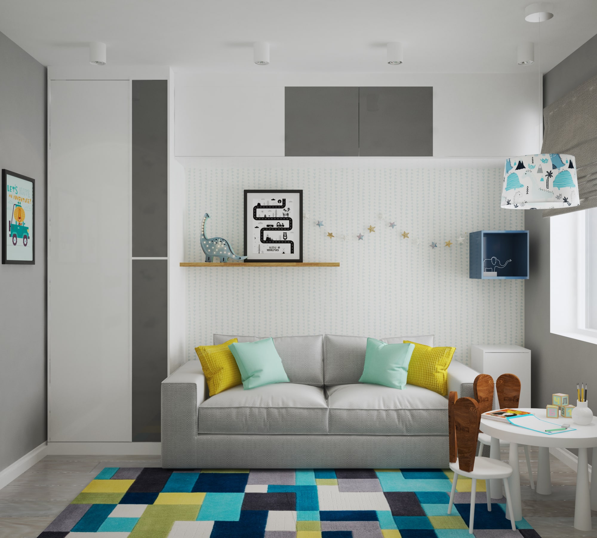 Pokój dla chłopca 5 lat