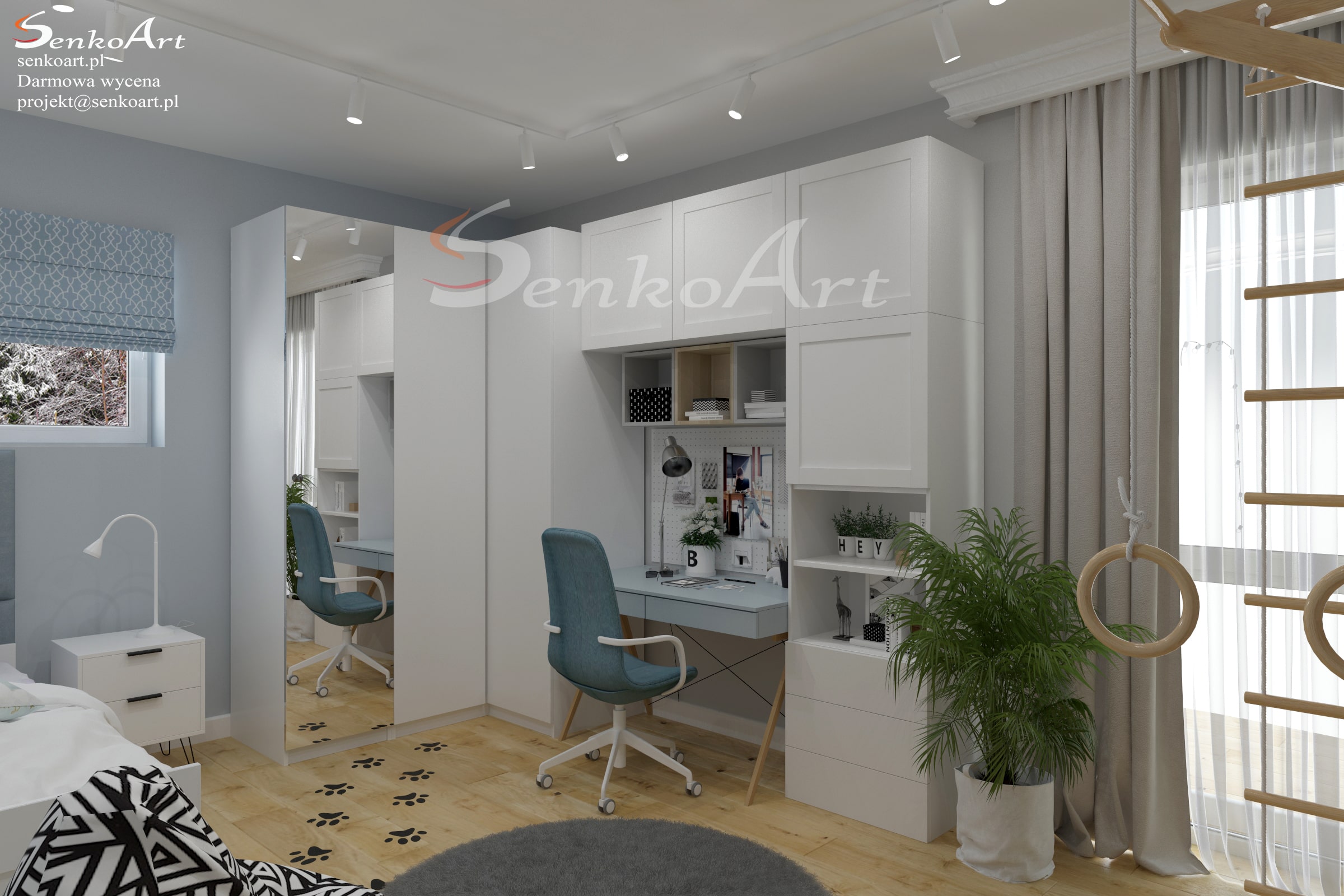 pokój dla dziewczynki 12 lat aranżacja