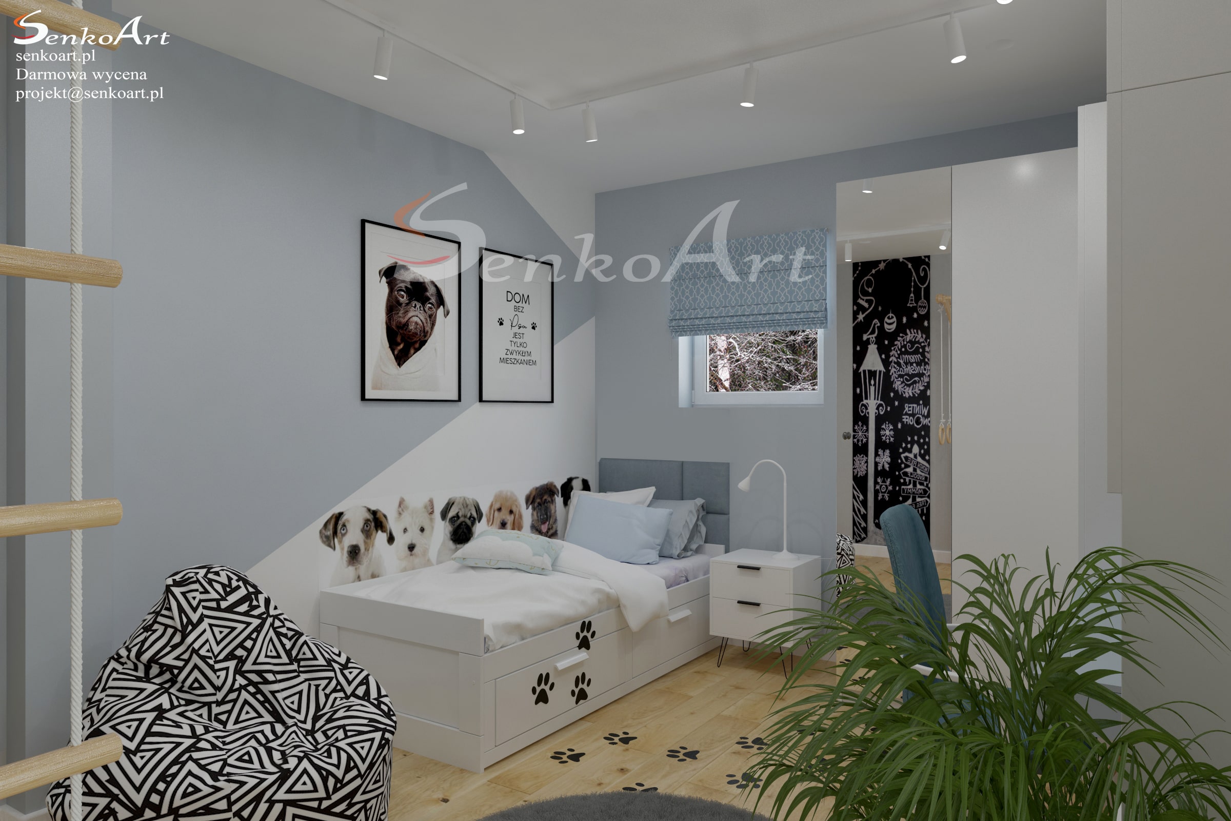 pokój dla dziewczynki 12 lat