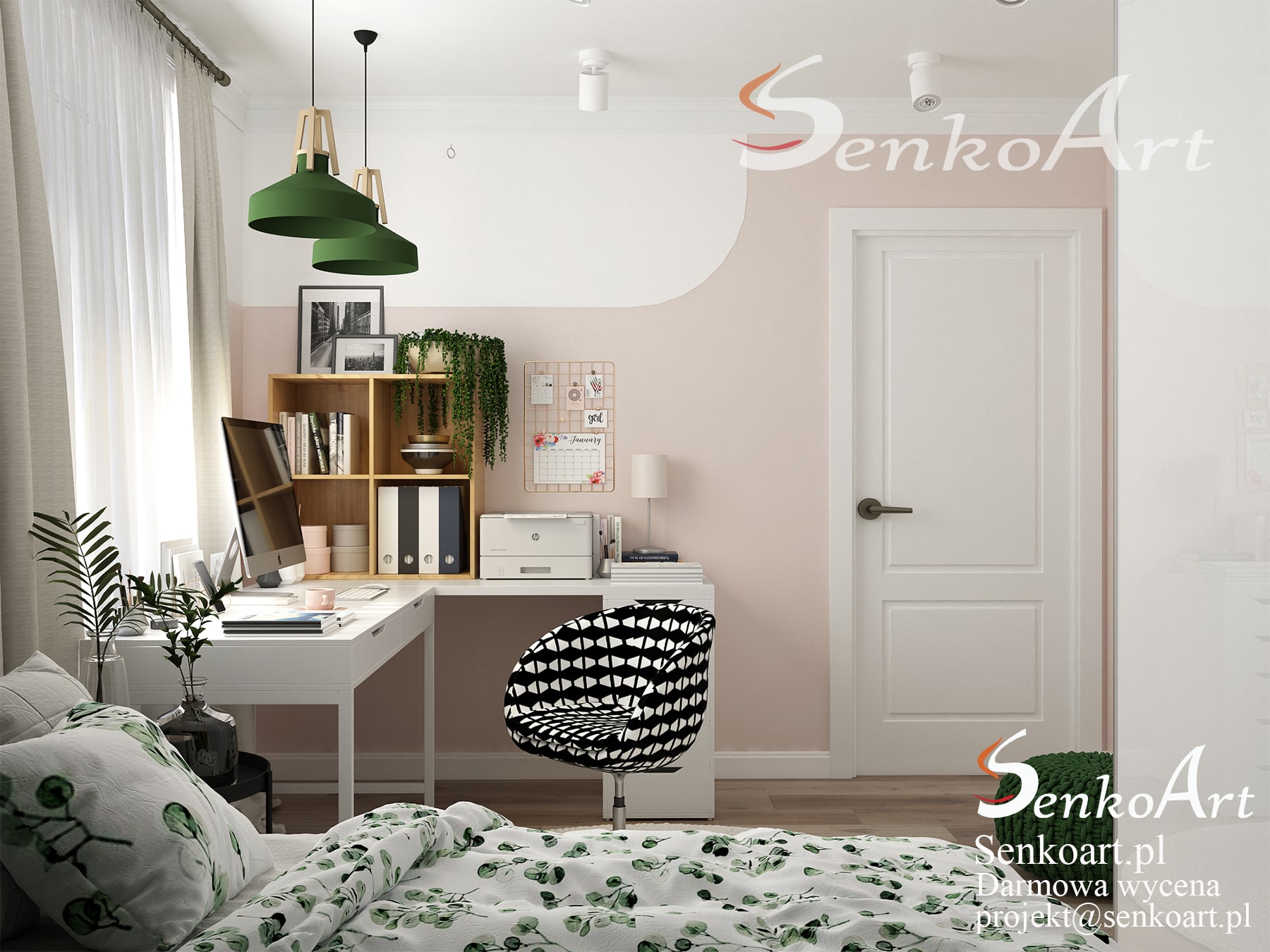 pokój dla dziewczynki 8 latka