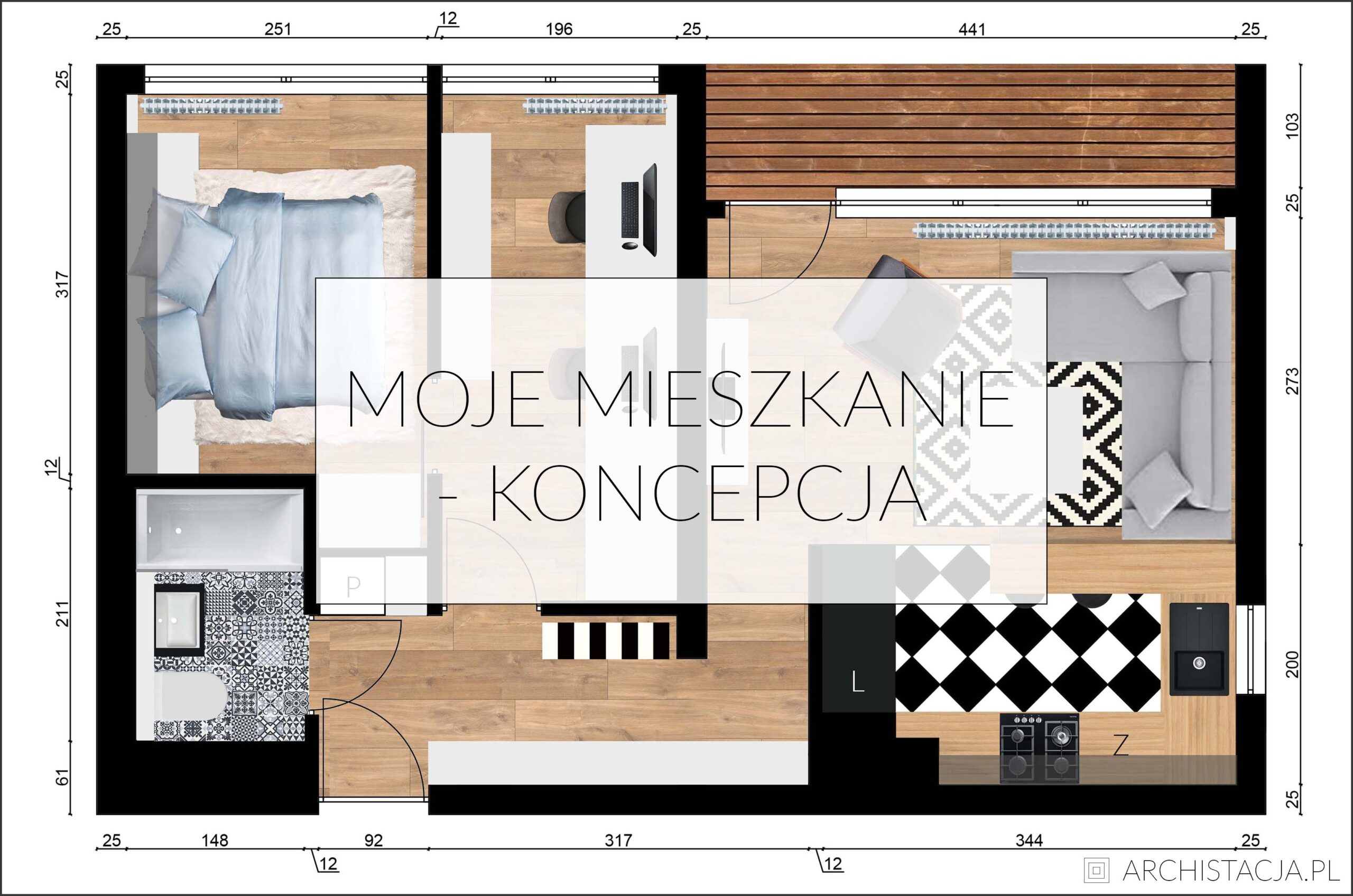 Projekt mieszkania online