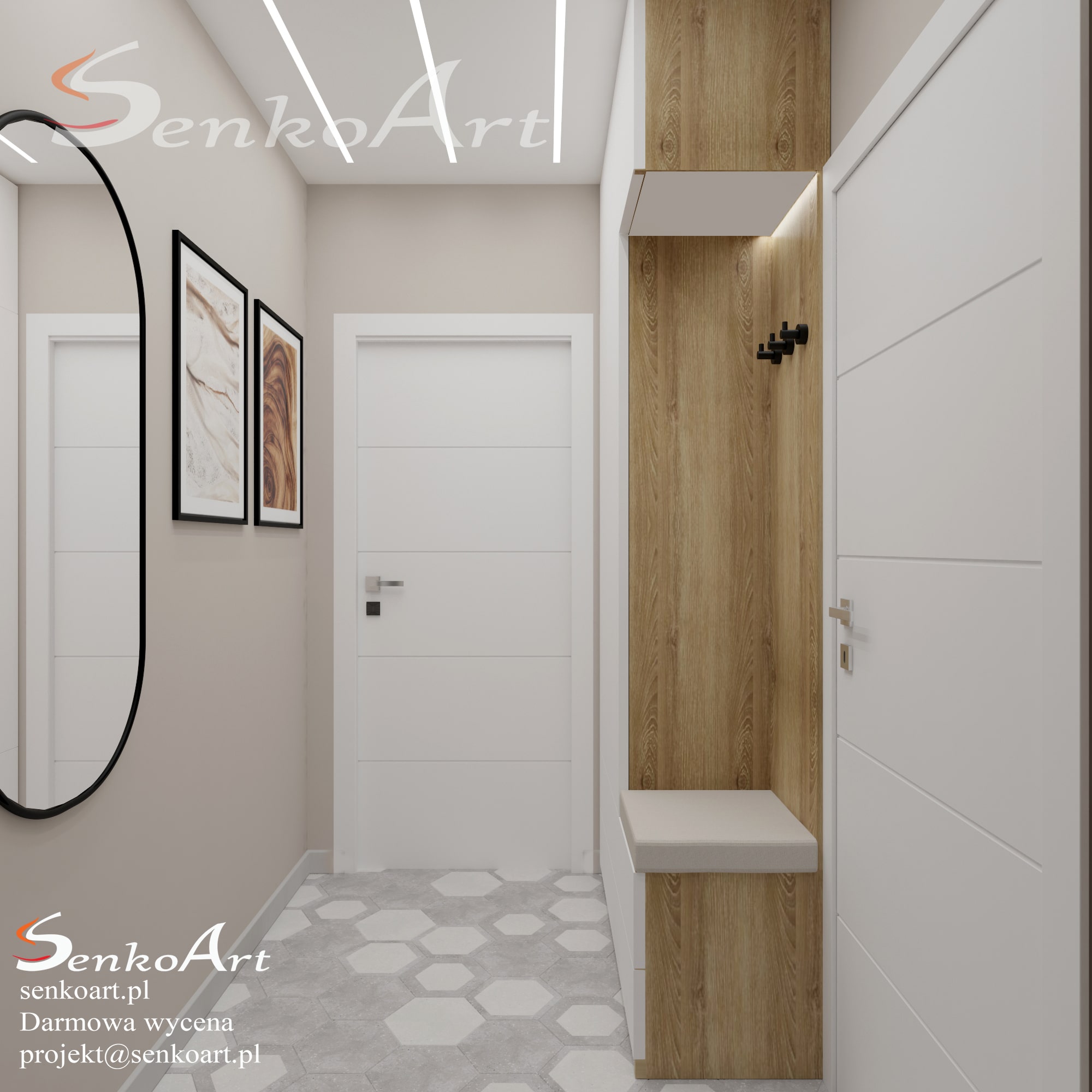 Przedpokój aranżacja