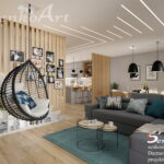 Salon nowoczesny SenkoArt Design