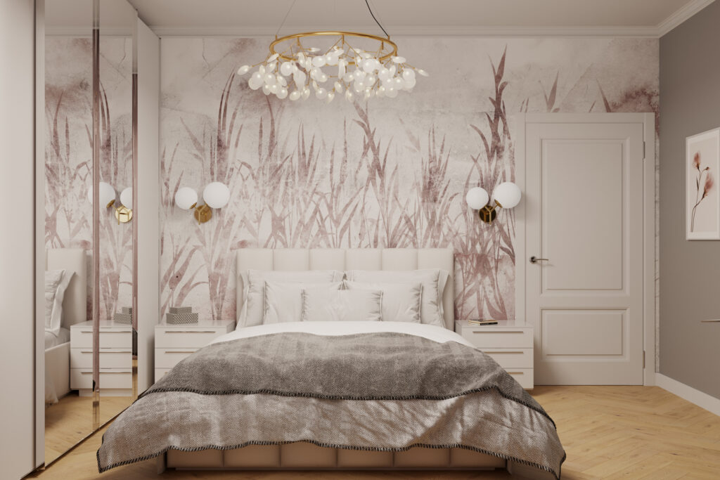 Sypialnia nowoczesna inspiracja