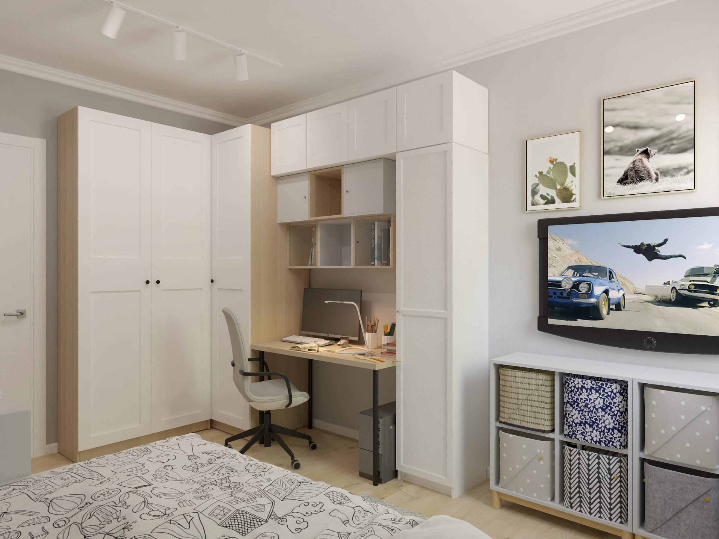 pokój dla dziewczynki w wieku 6 lat