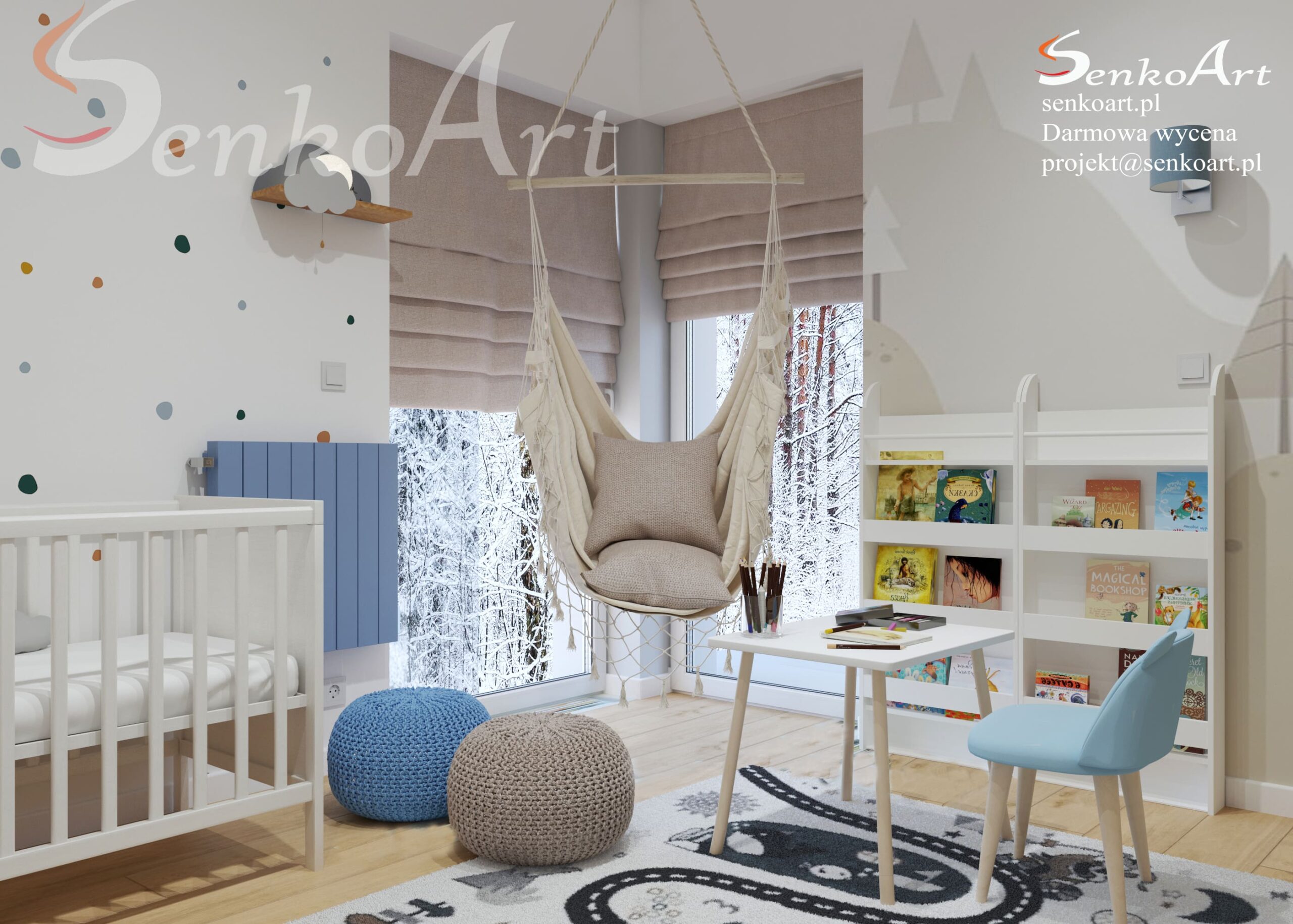 pokój dla niemowlaka