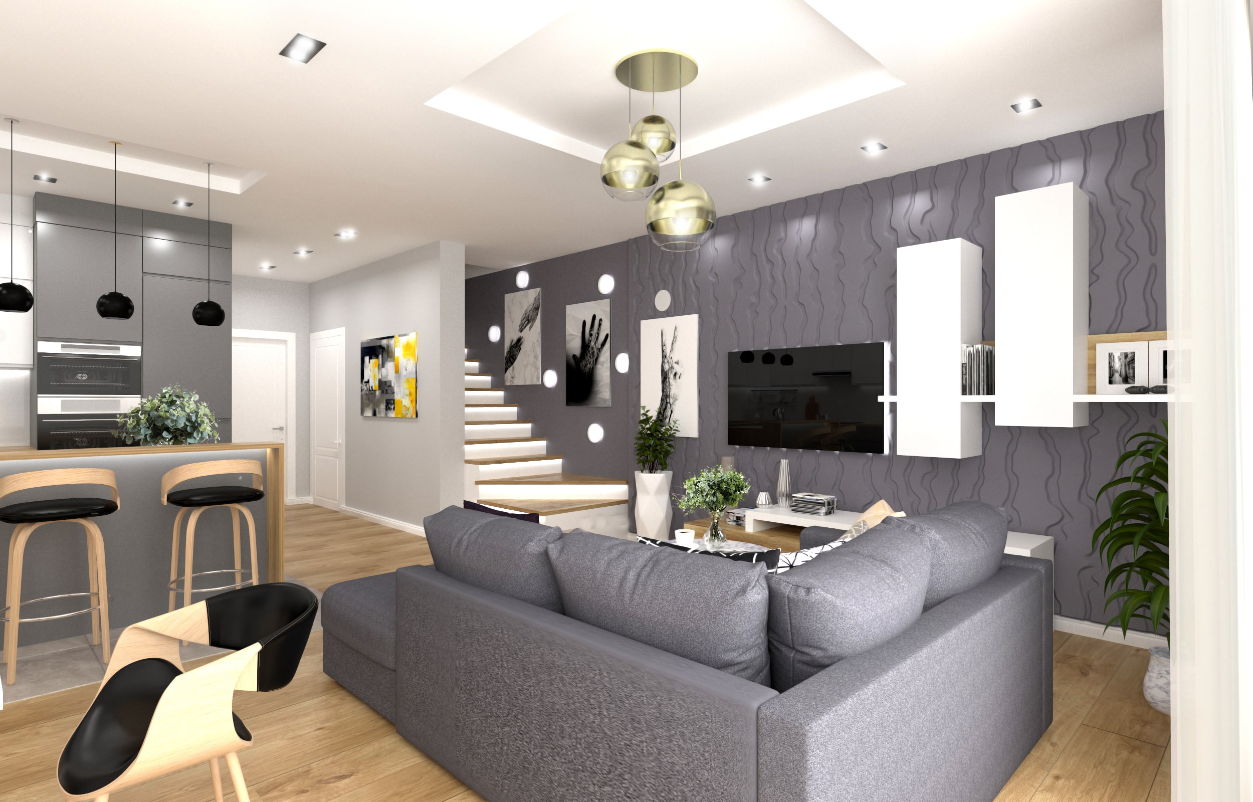 Projekt domu parterowego