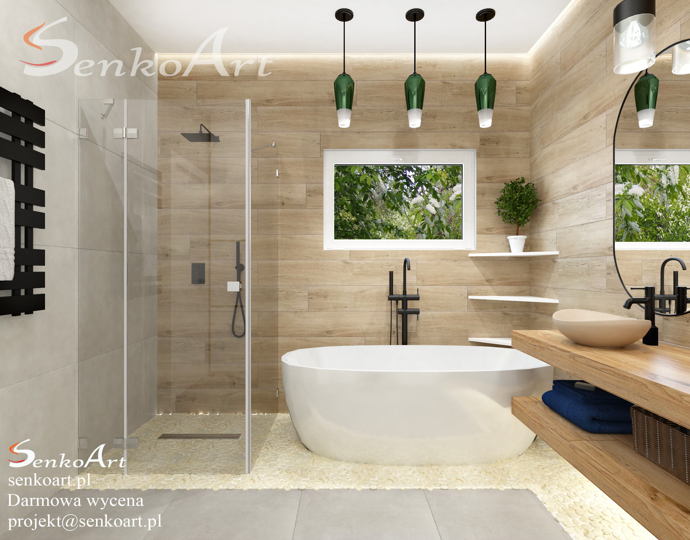 projekt lazienki nowoczesnej