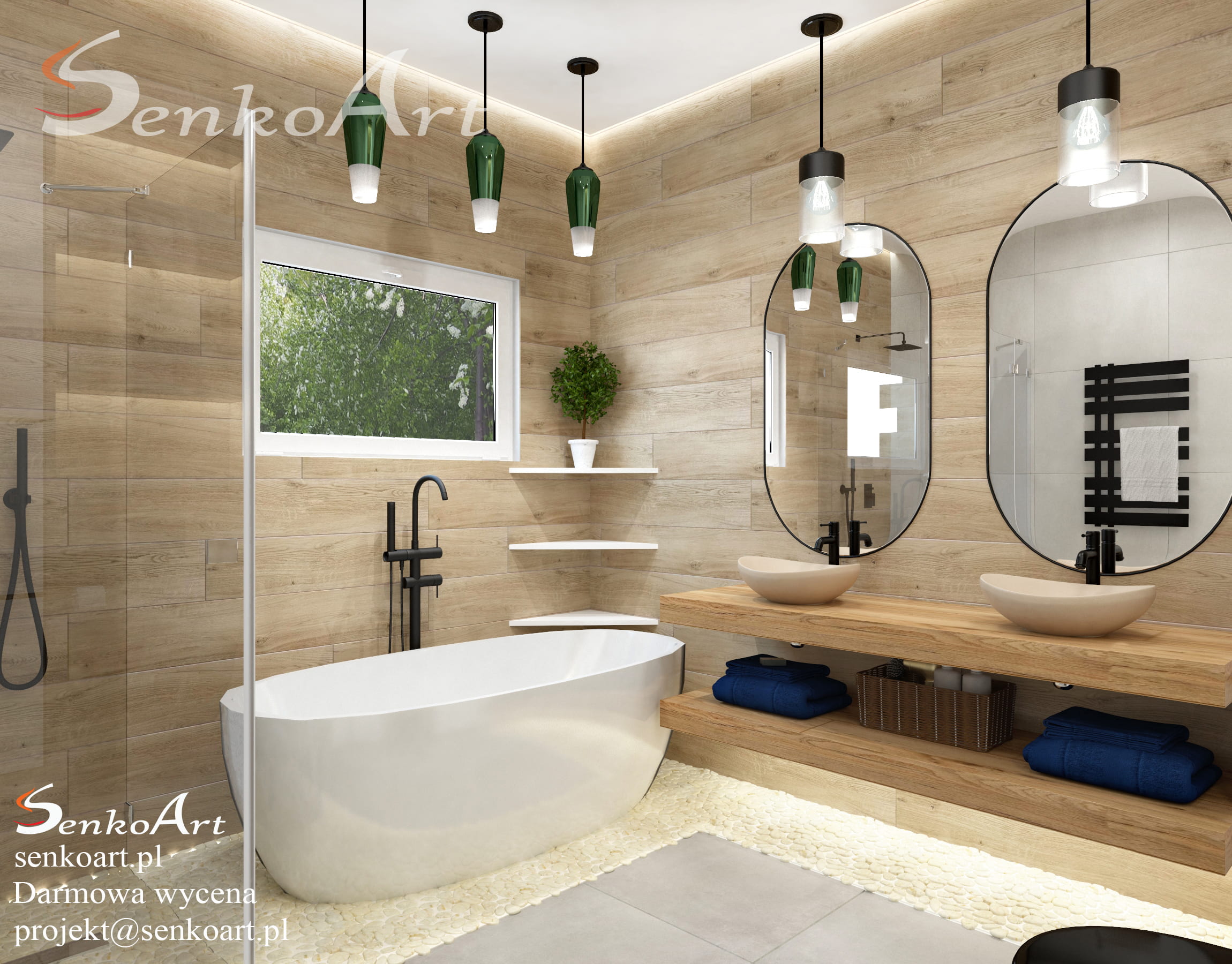 projekt łazienki w domu
