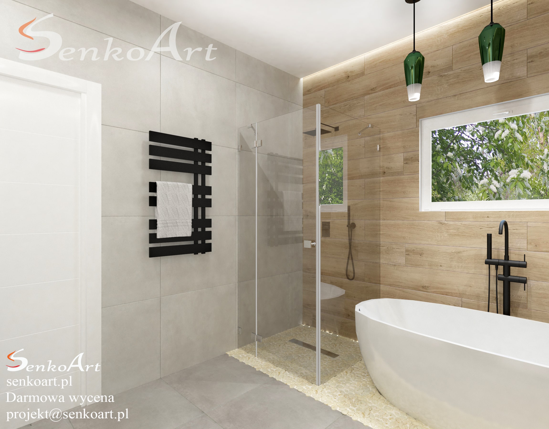 Projekt łazienki w mieszkaniu