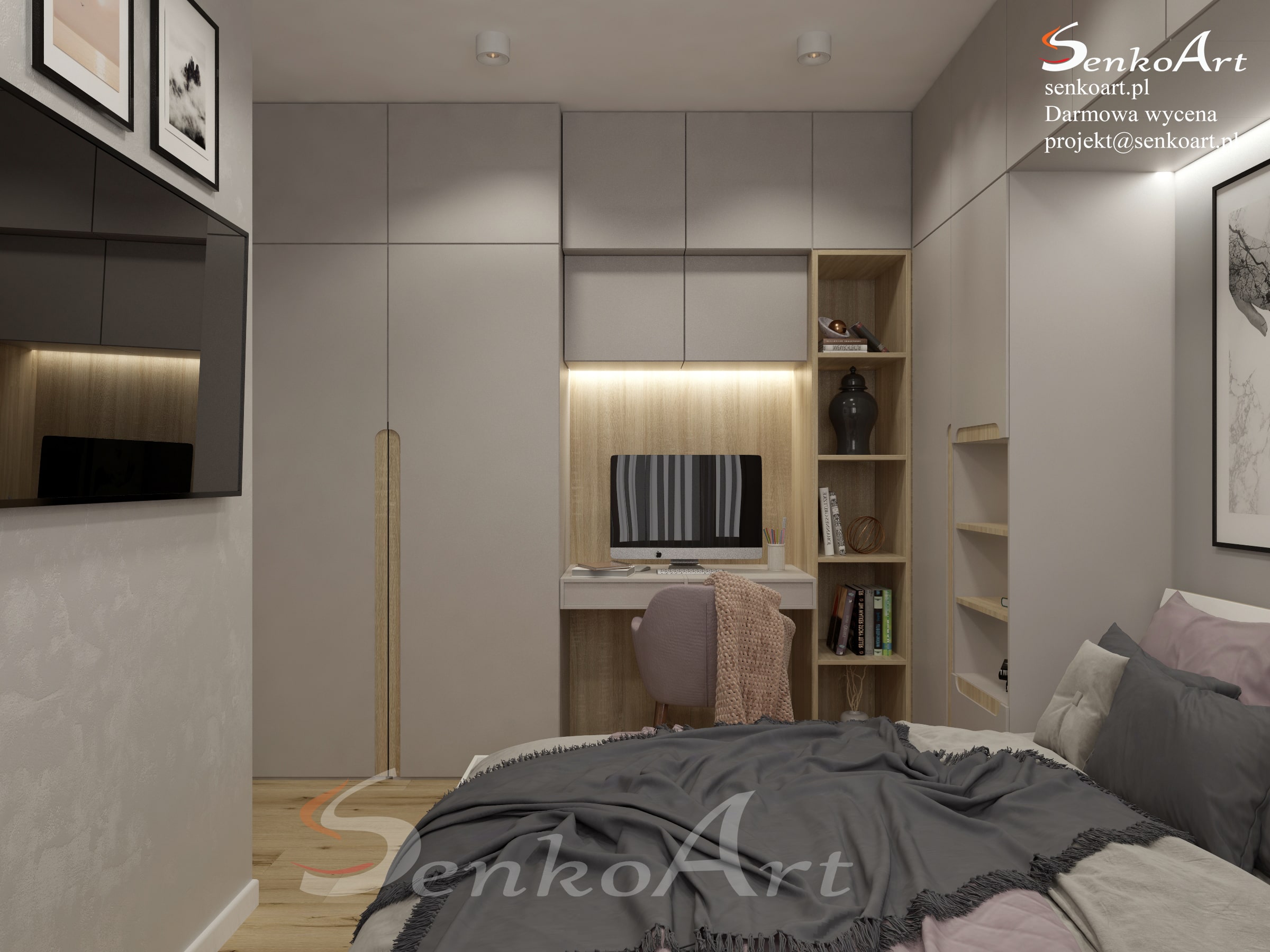 sypialnia nowoczesna