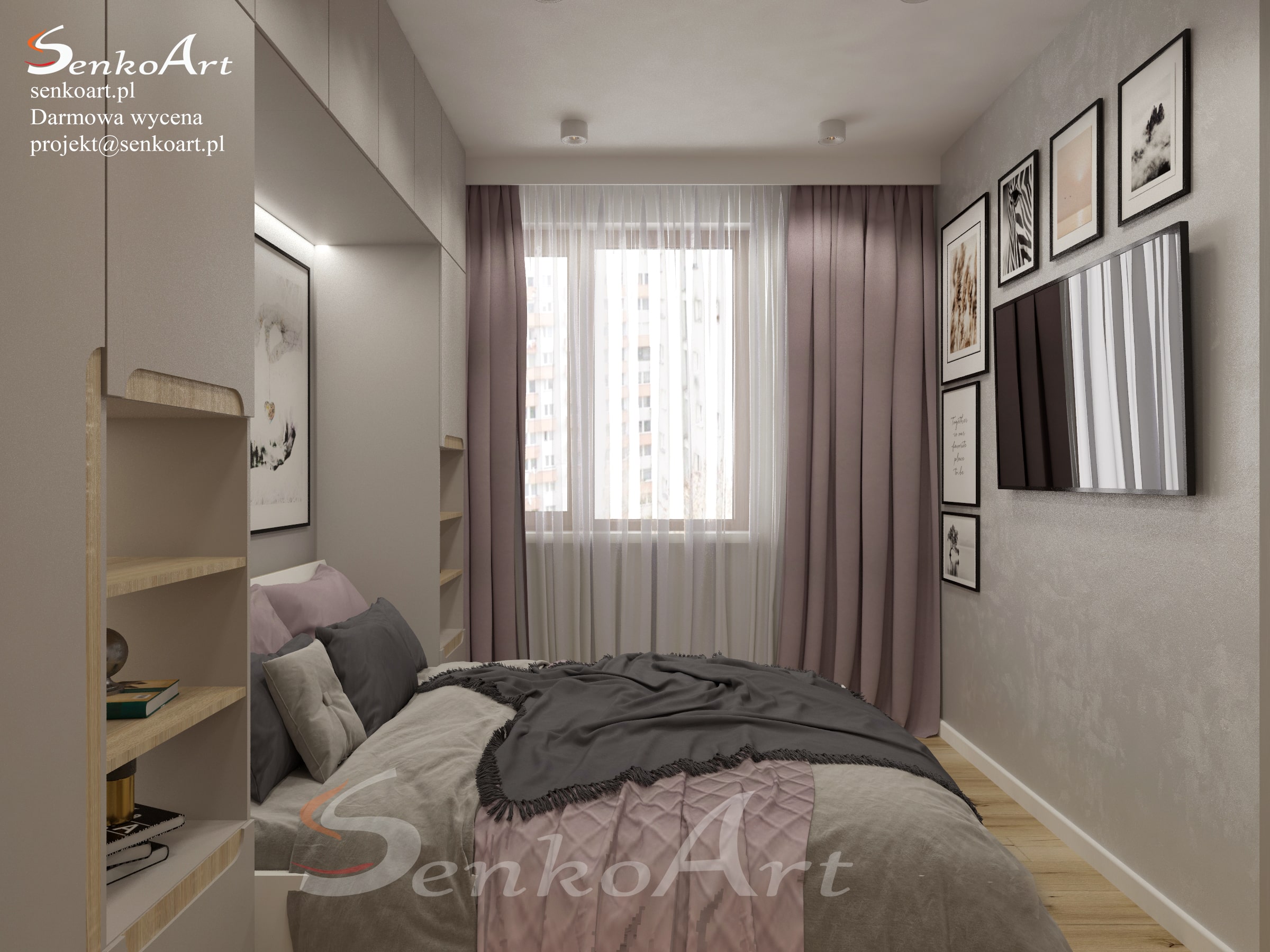 sypialnia nowoczesna