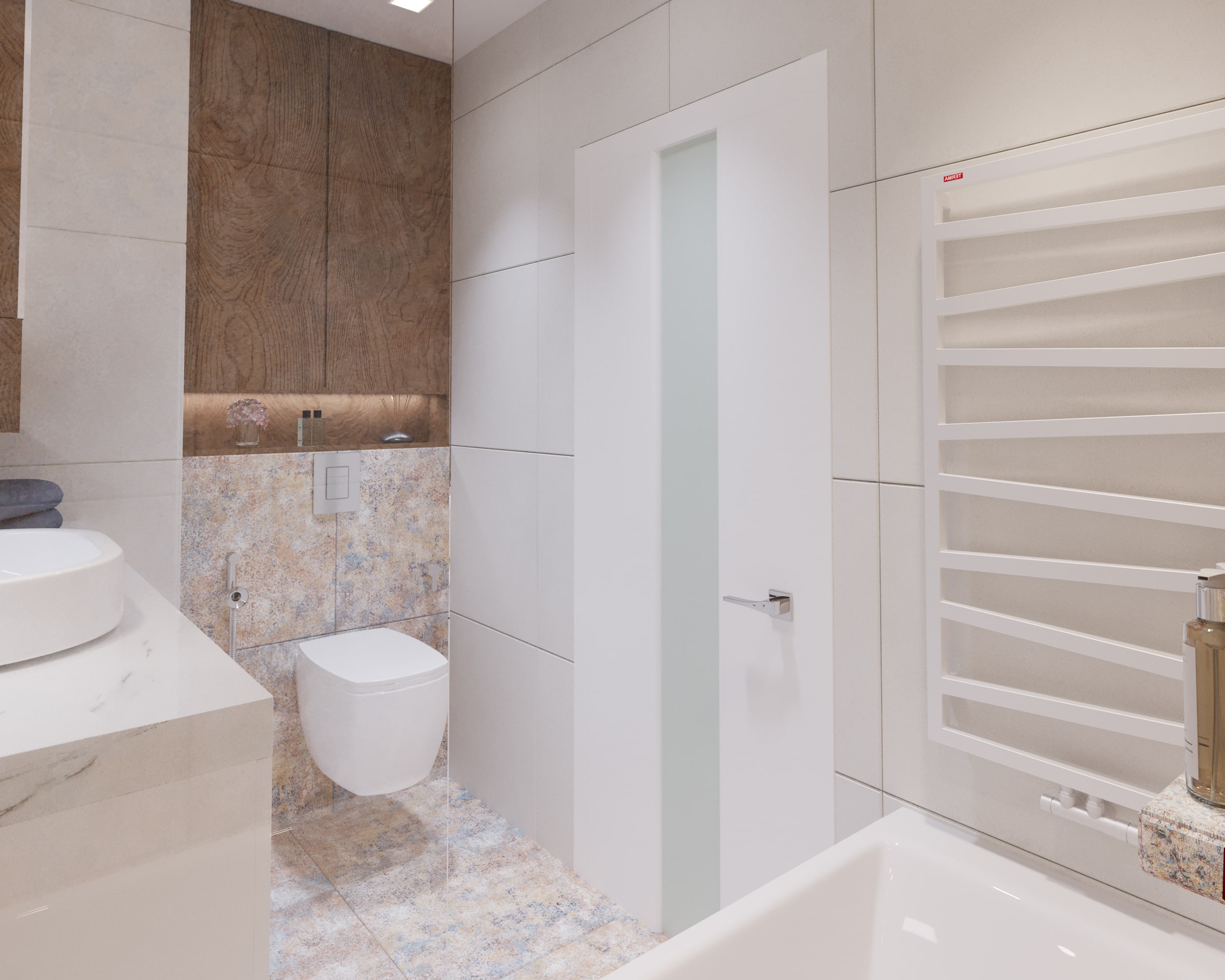 Projekt łazienki z wanna