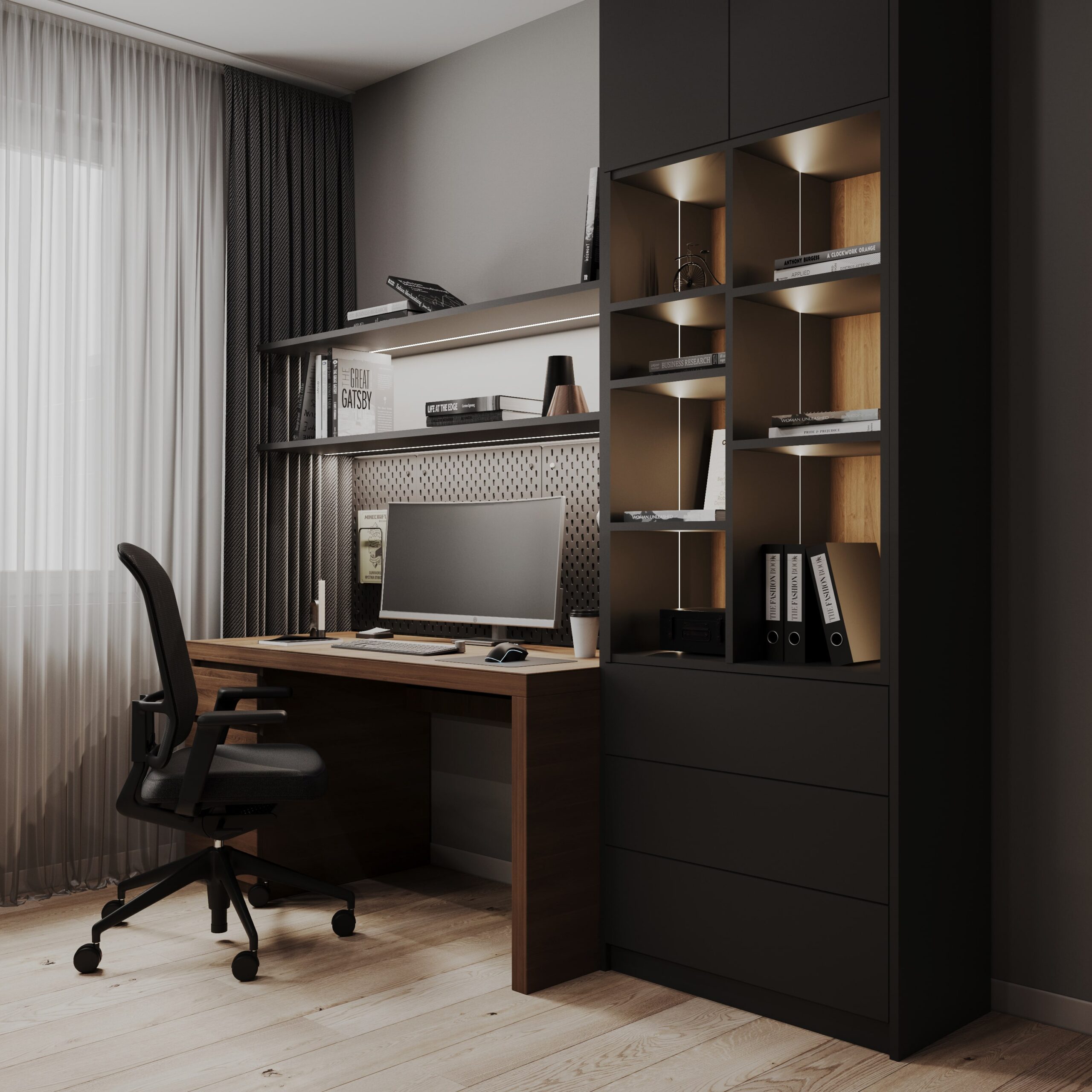 Gabinet w stylu nowoczesnym