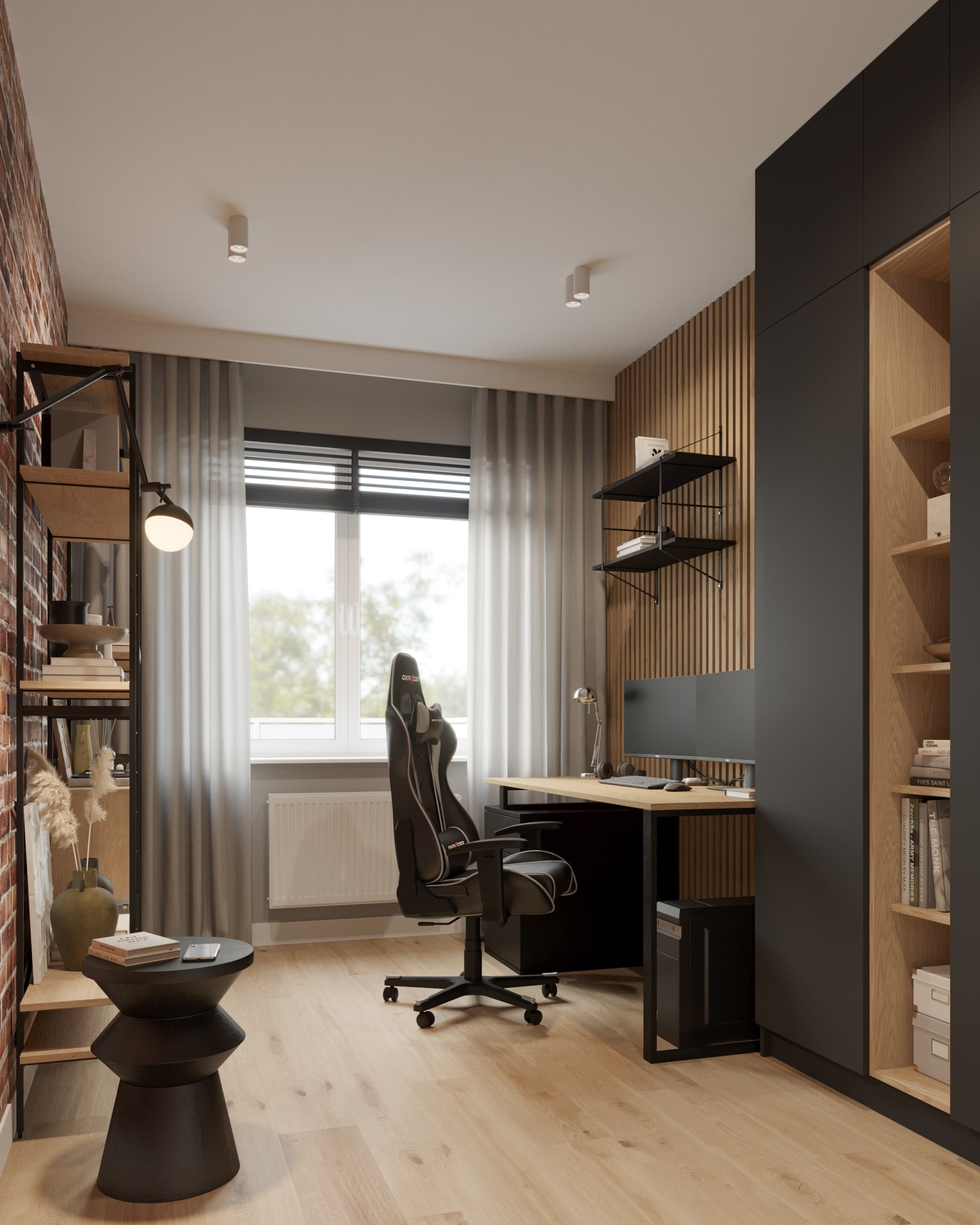 Gabinet w stylu Loftowym